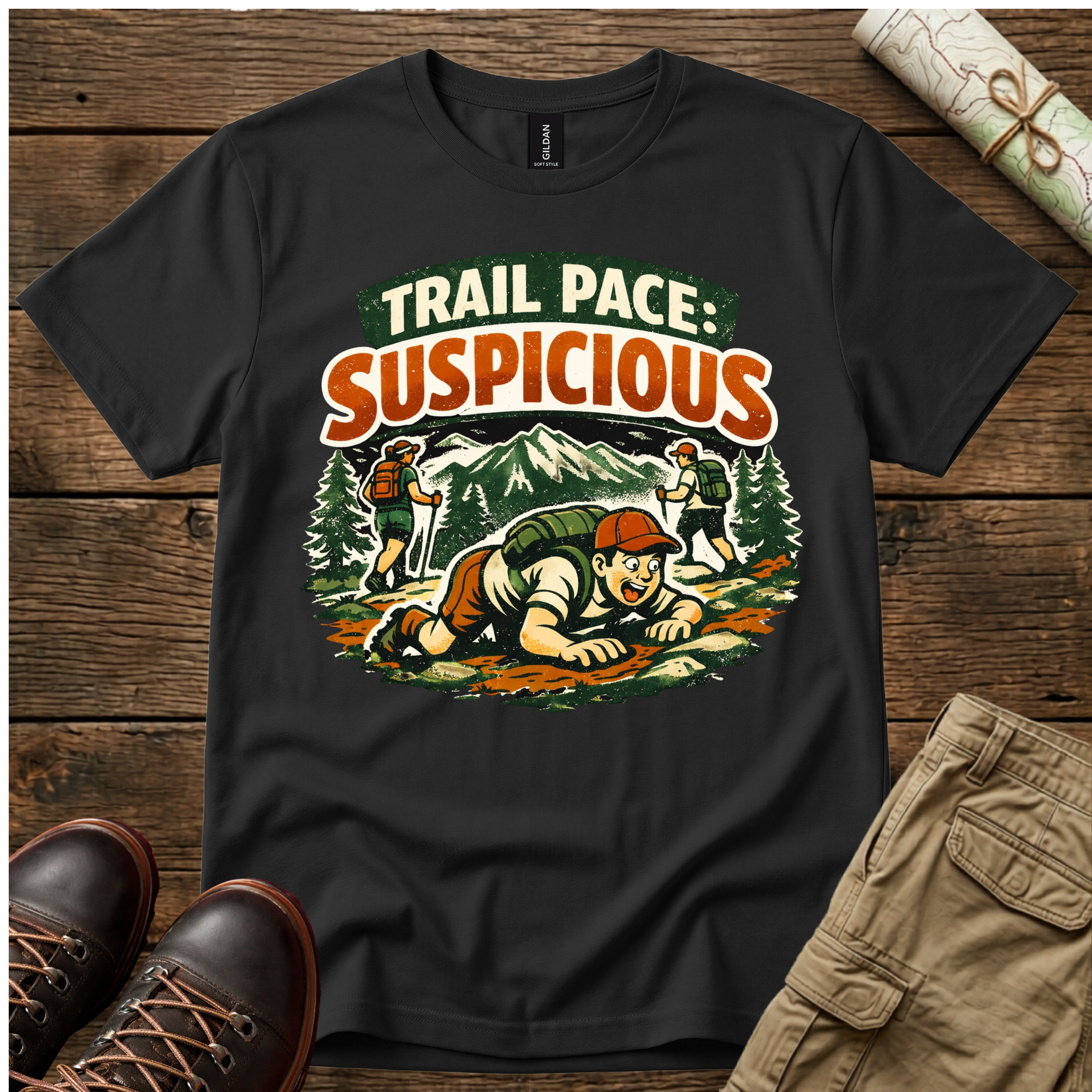 Trail Pace Suspicious T-Shirt
