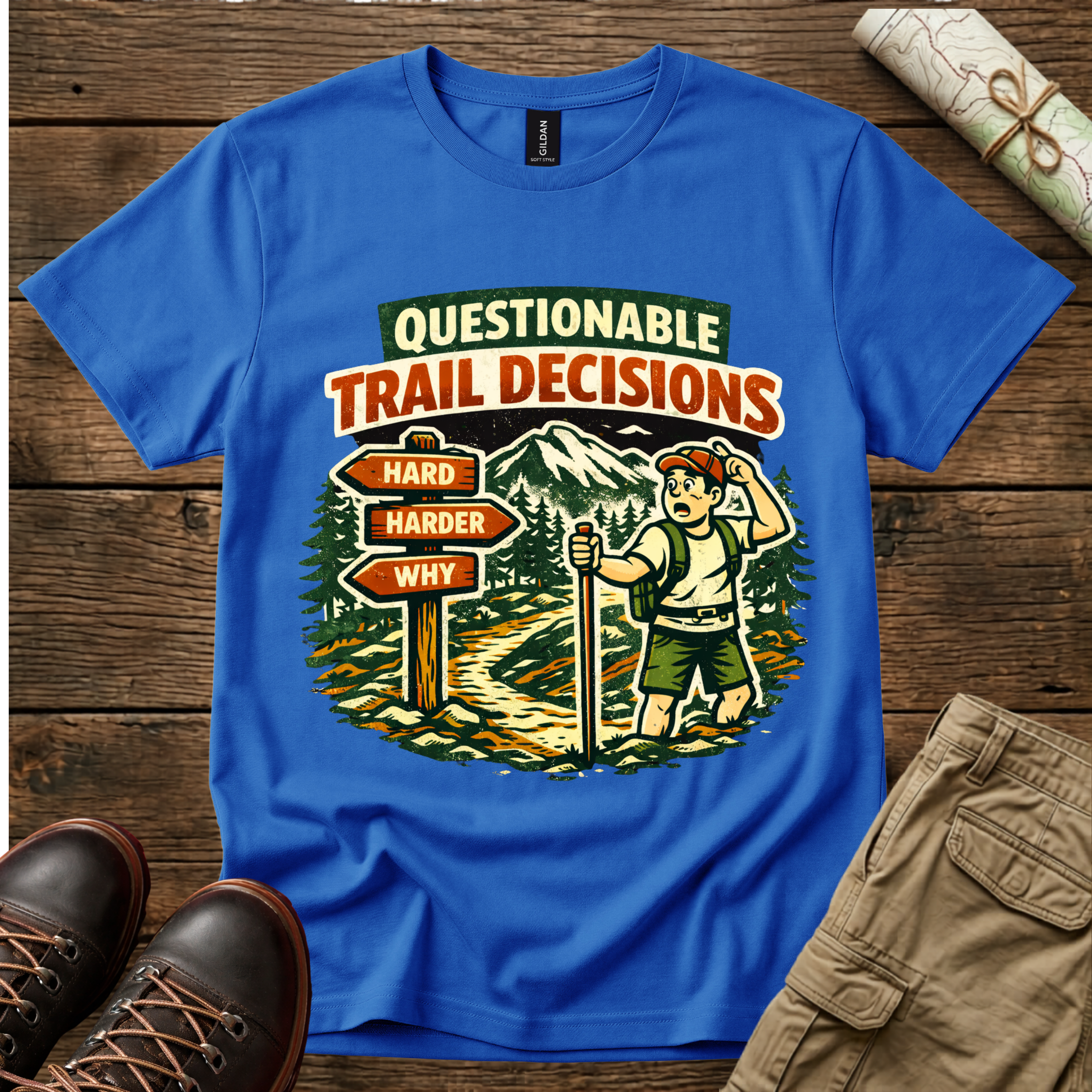 Questionable Trail Decisions T-Shirt