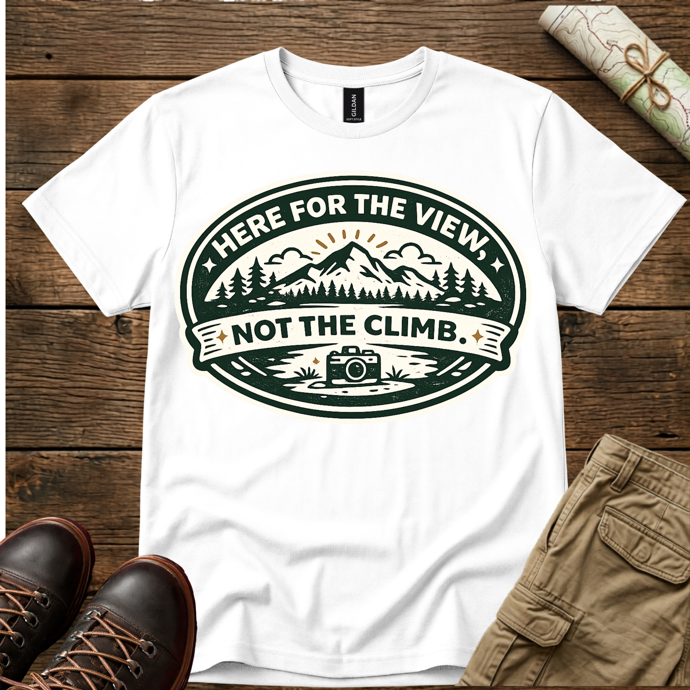 Here For The View T-Shirt