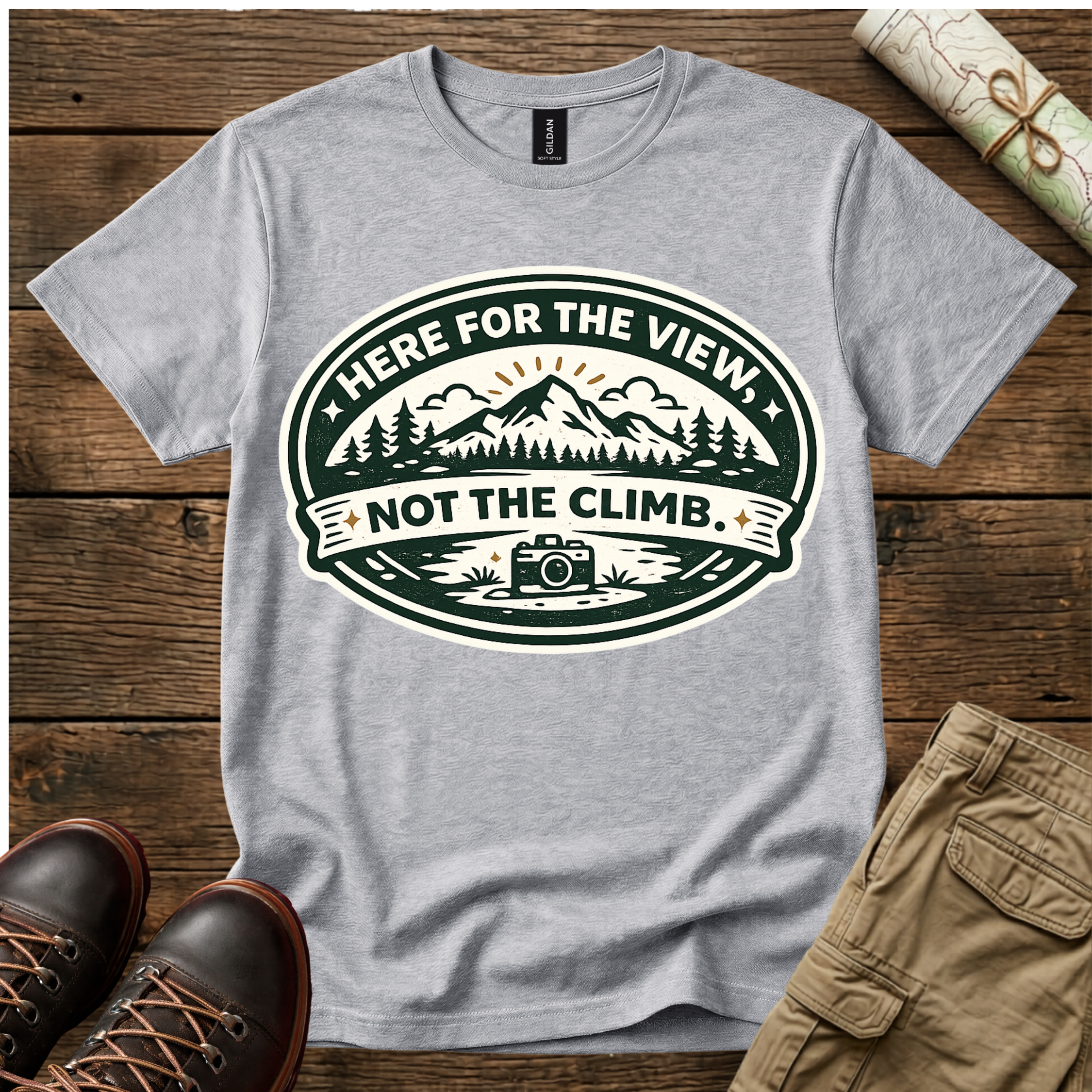 Here For The View T-Shirt