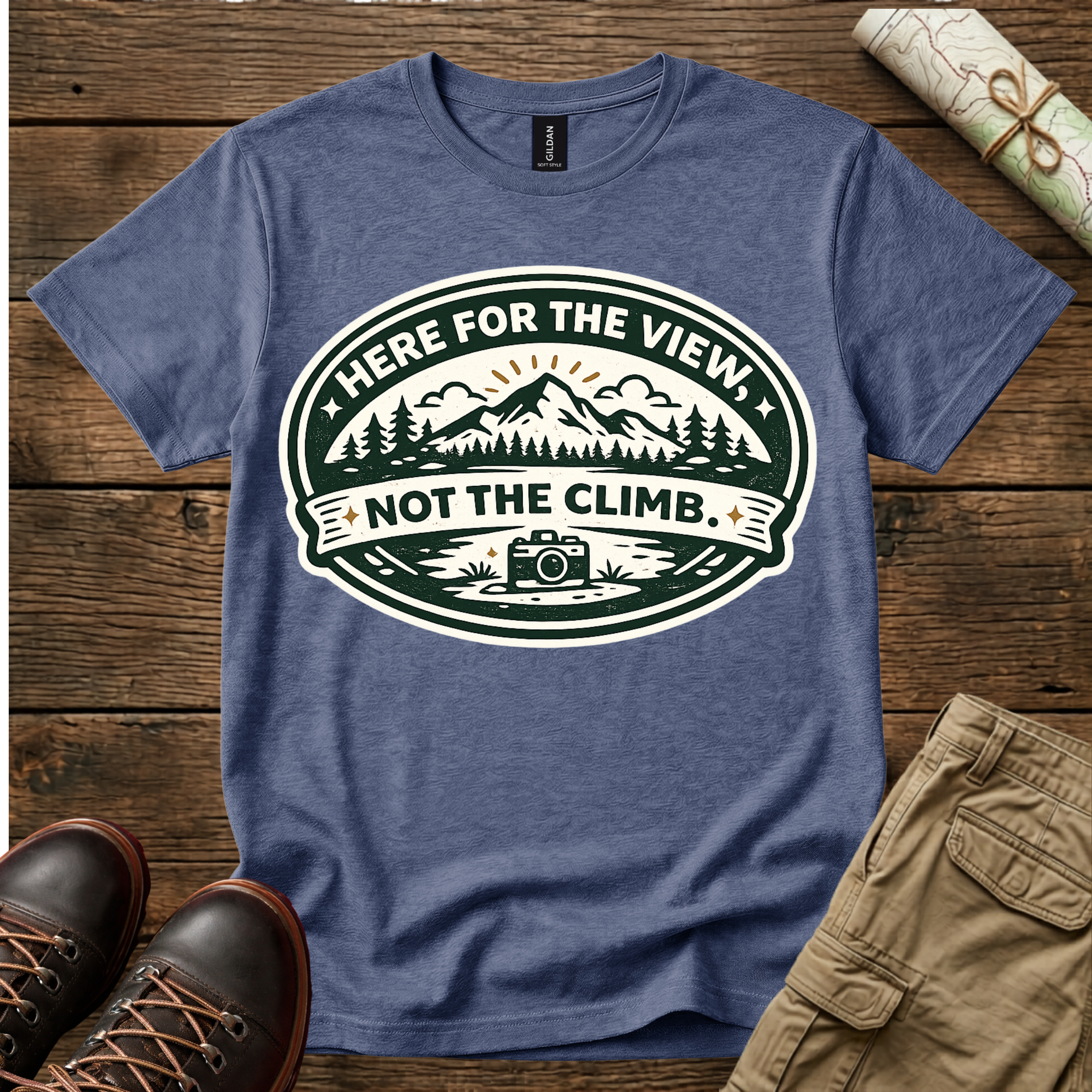 Here For The View T-Shirt