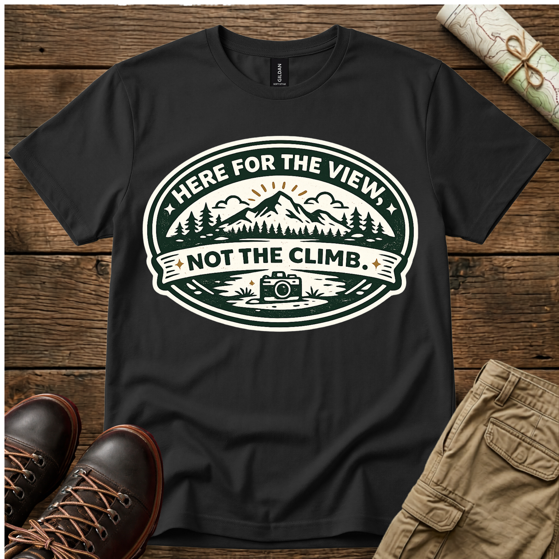 Here For The View T-Shirt