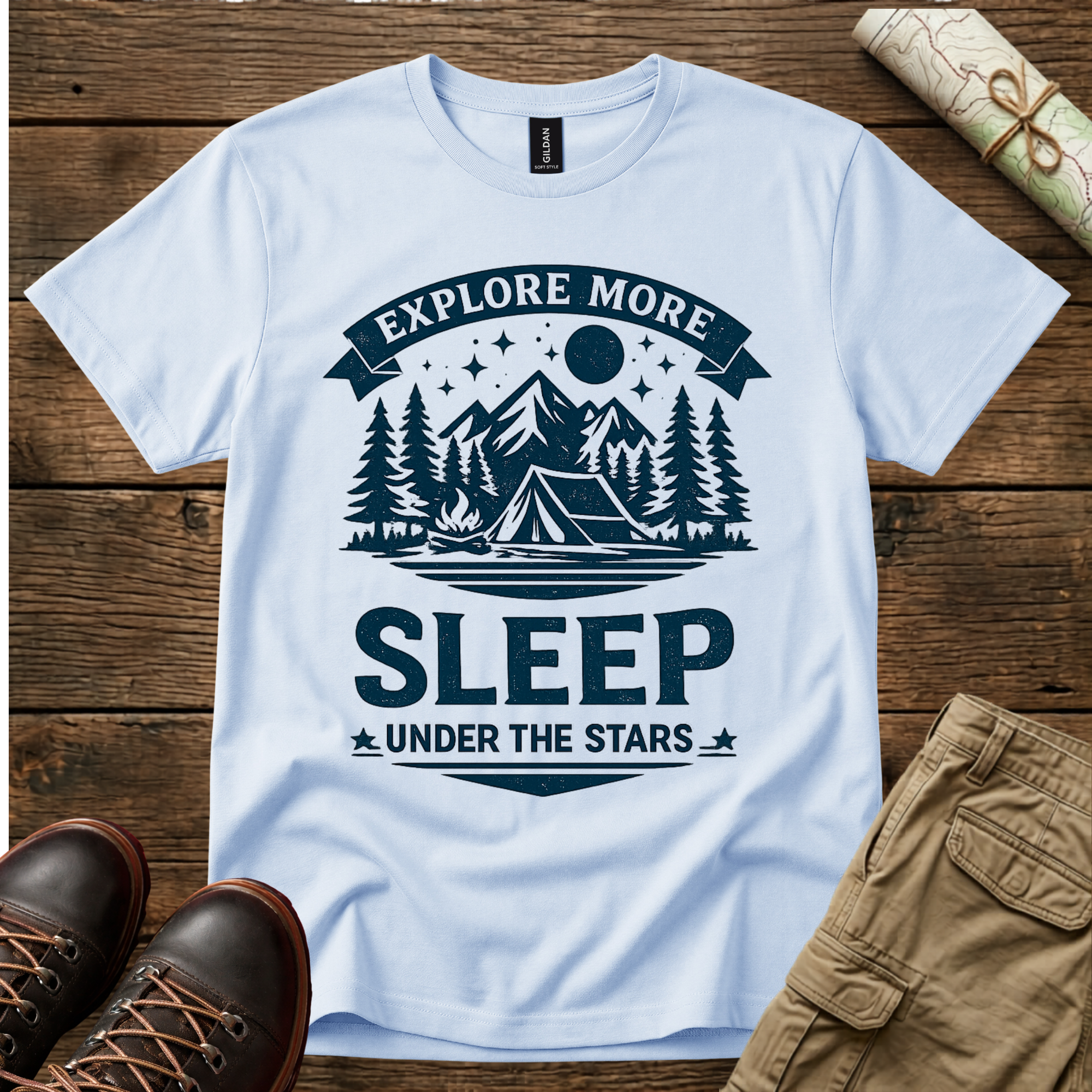 Explore More Sleep Under The Stars T-Shirt