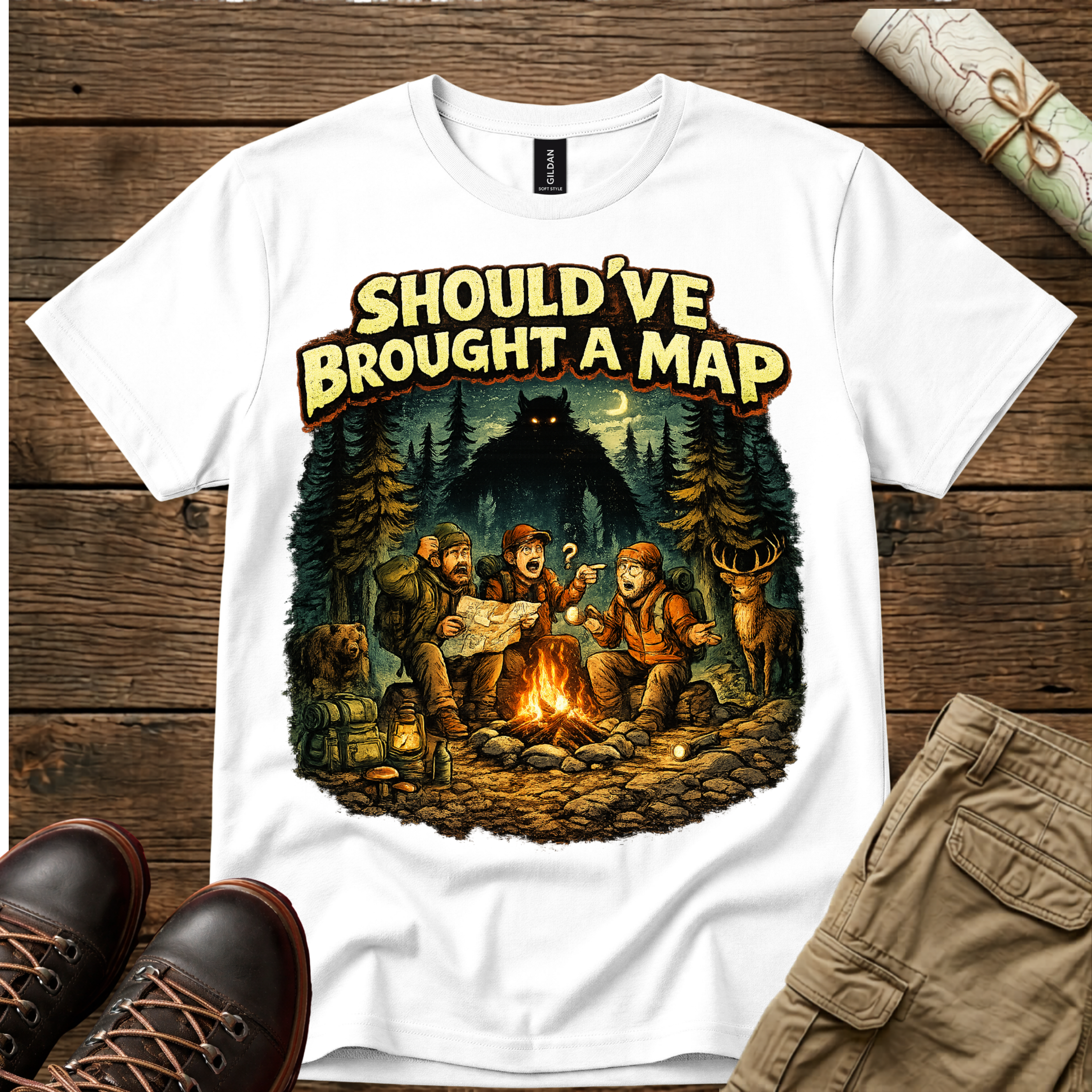 Should've Brought A Map T-Shirt