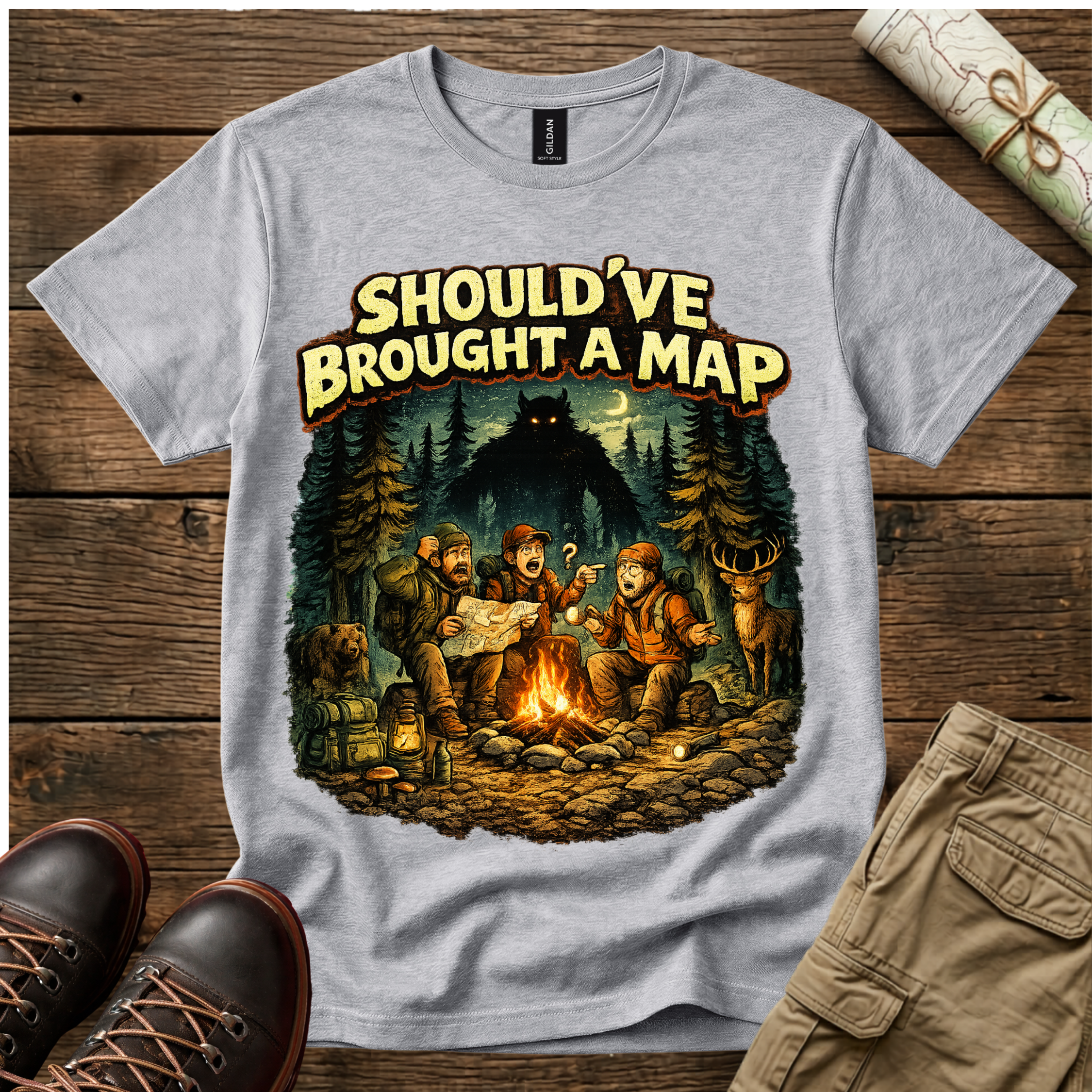 Should've Brought A Map T-Shirt