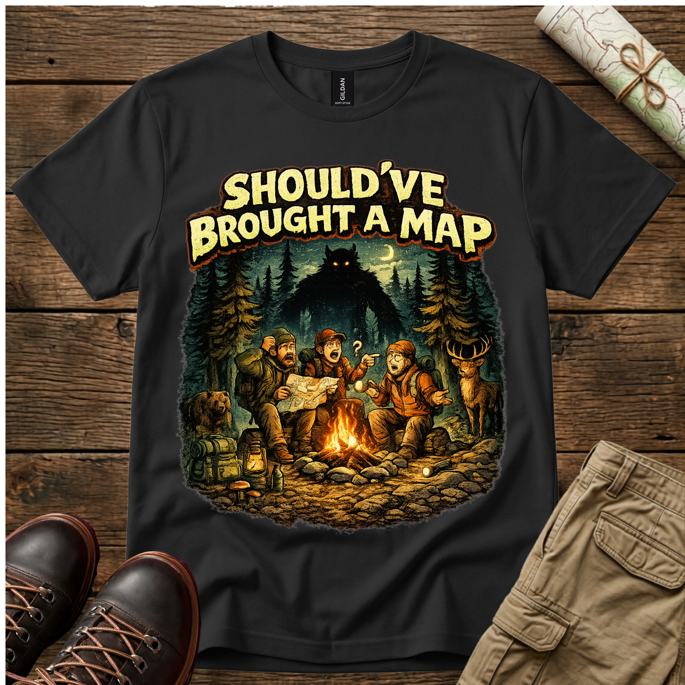 Should've Brought A Map T-Shirt