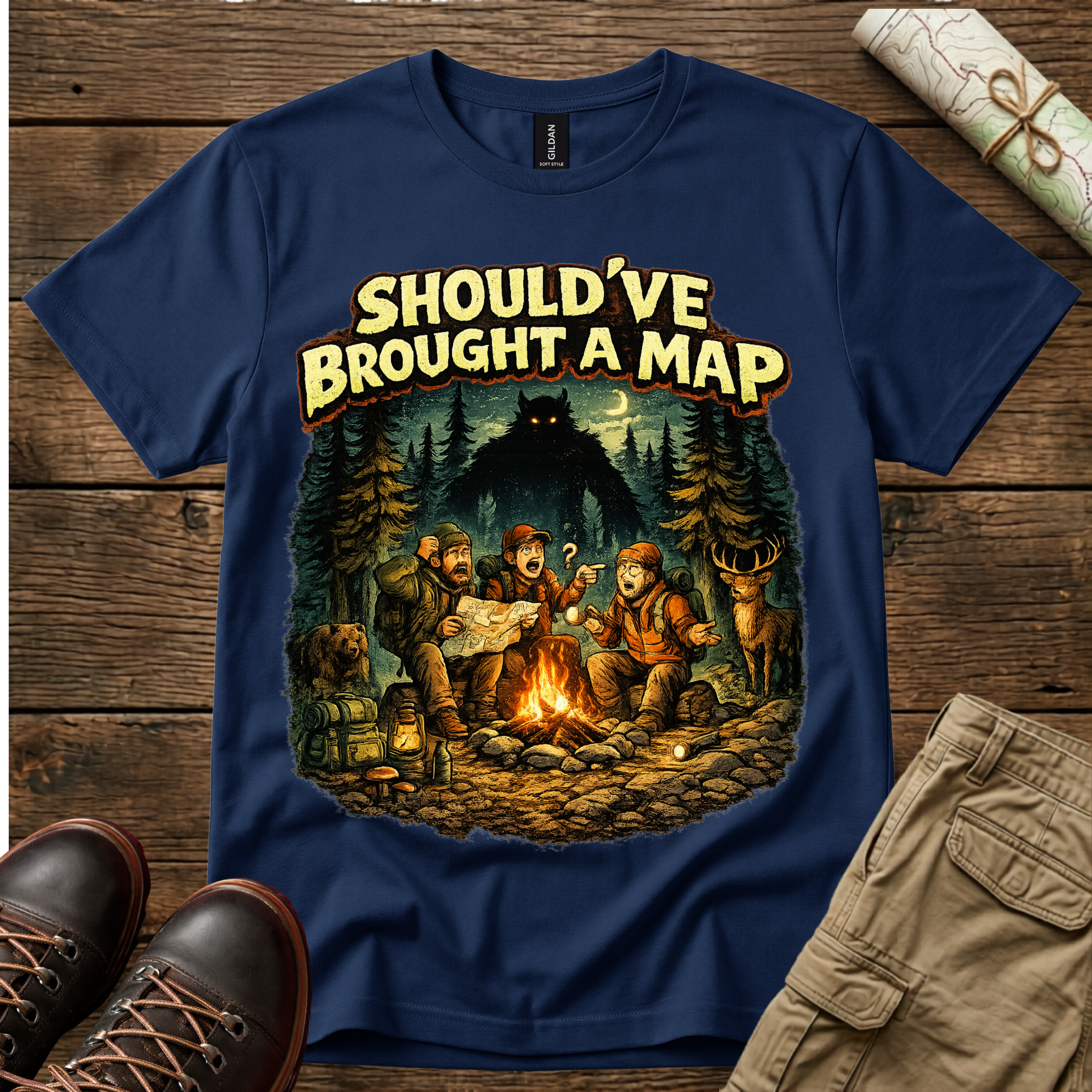Should've Brought A Map T-Shirt