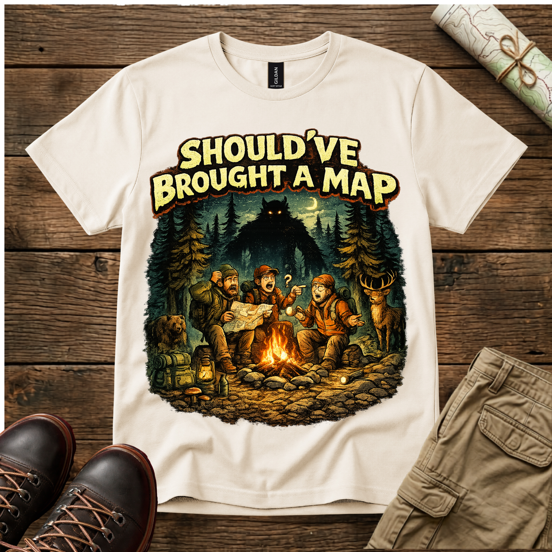 Should've Brought A Map T-Shirt