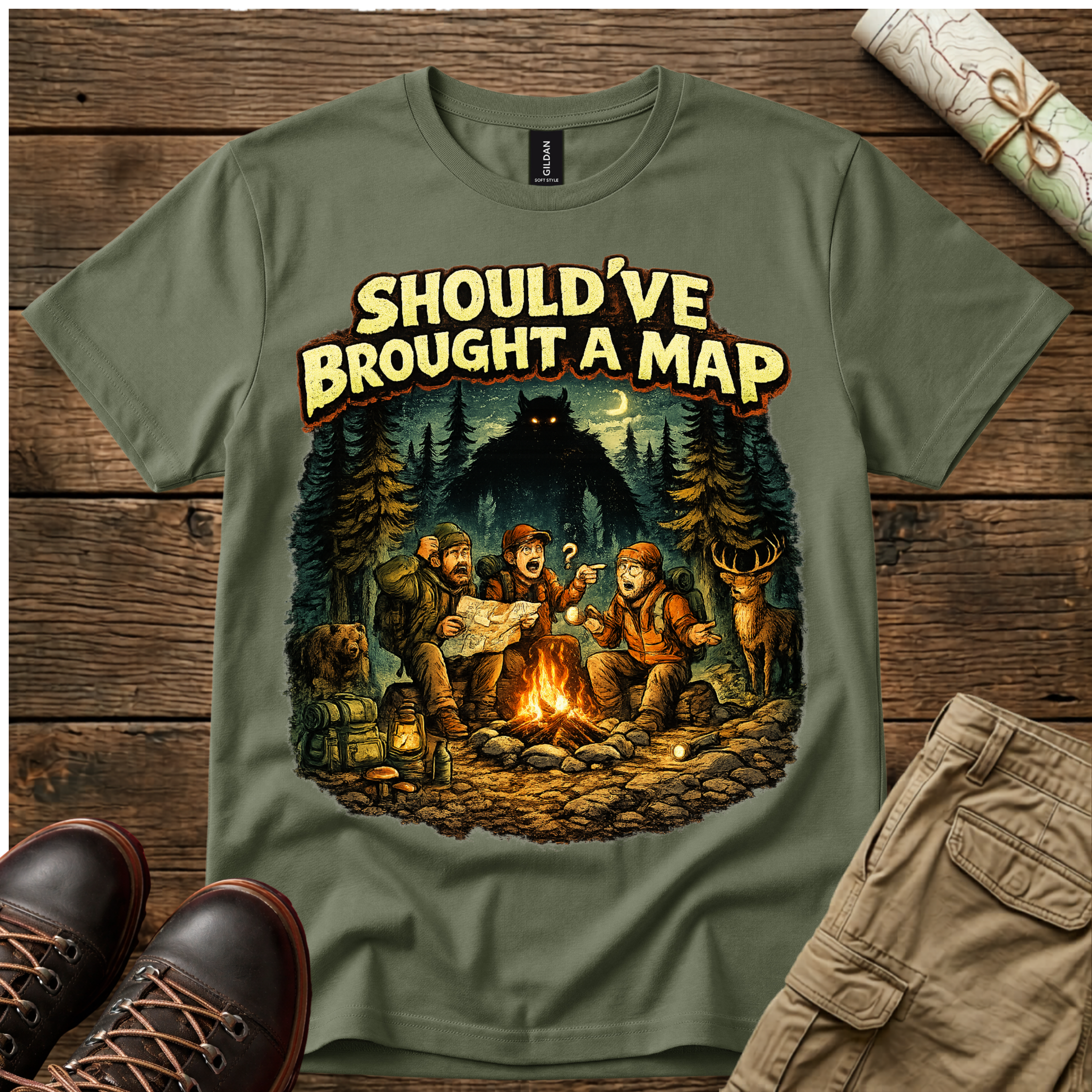 Should've Brought A Map T-Shirt