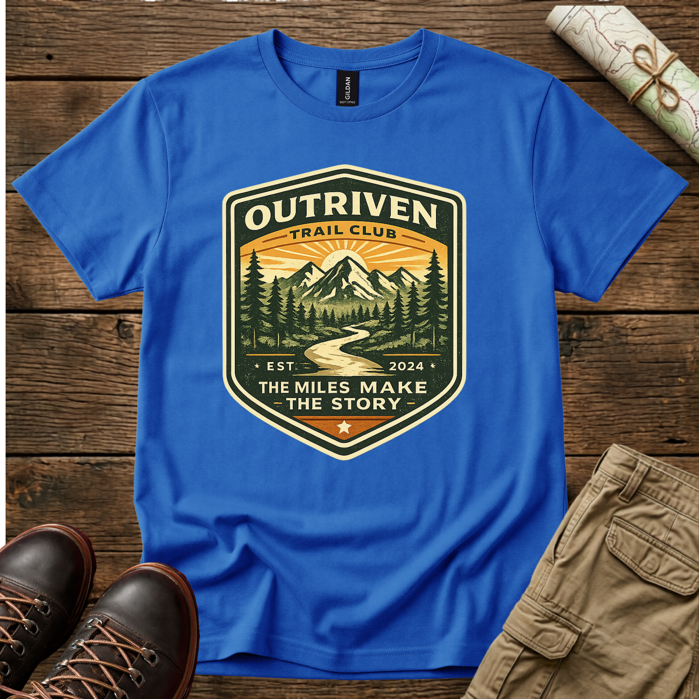 Outriven Explorer Badge T-Shirt