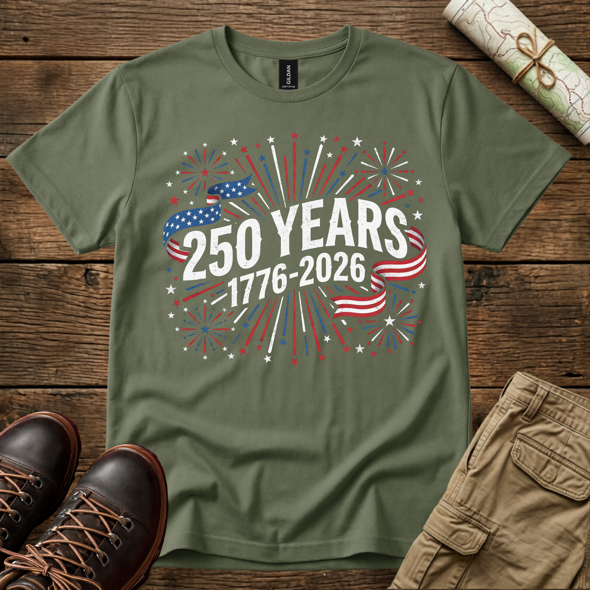 Independence Day Fireworks T-Shirt