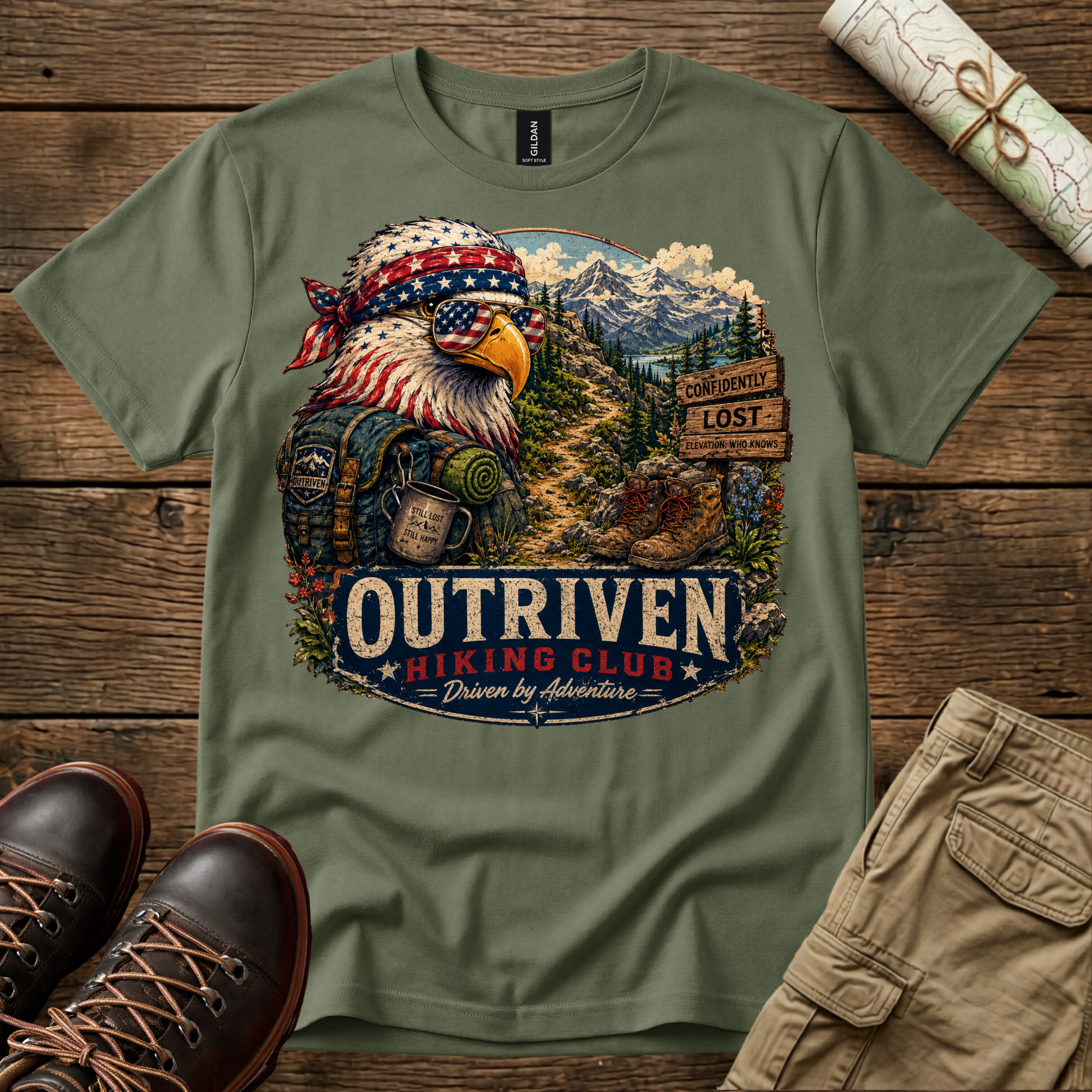 Eagle Wilderness T‑Shirt