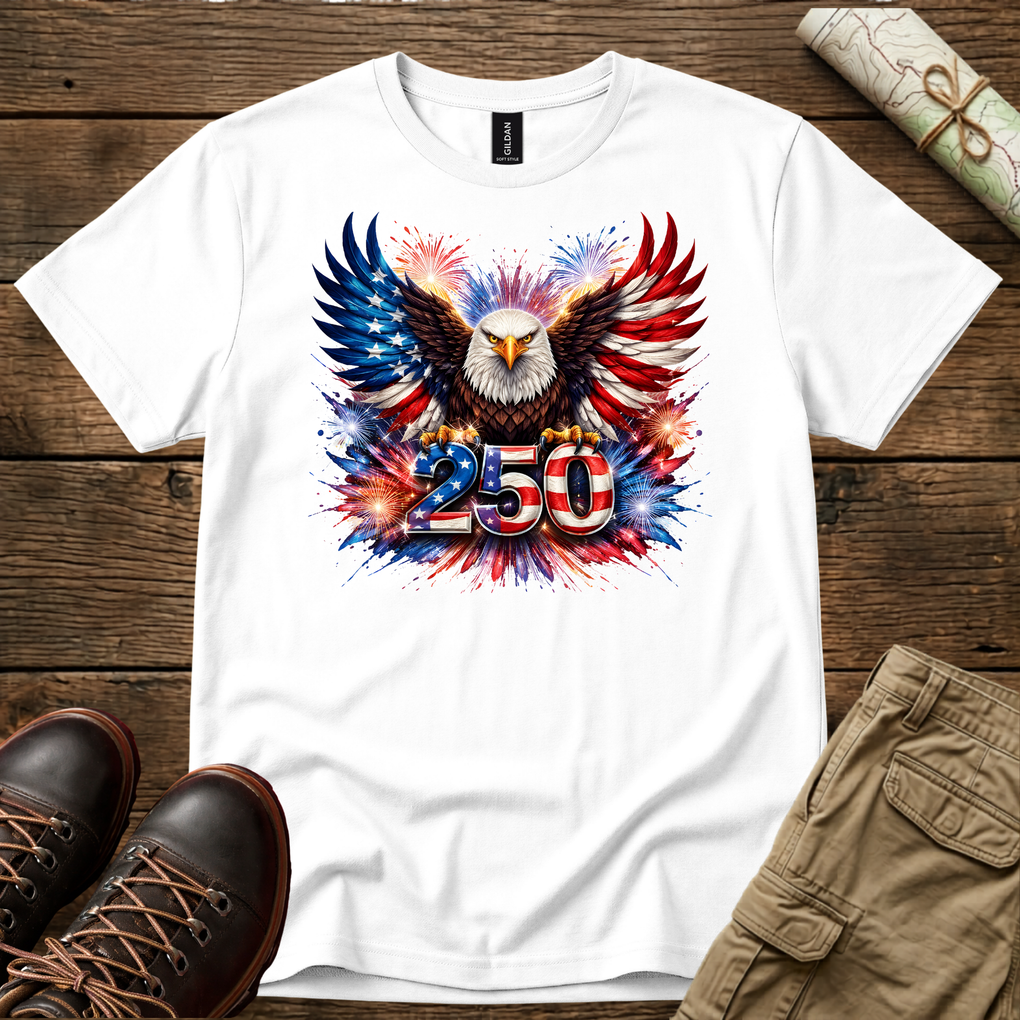 Patriotic Eagle T-Shirt