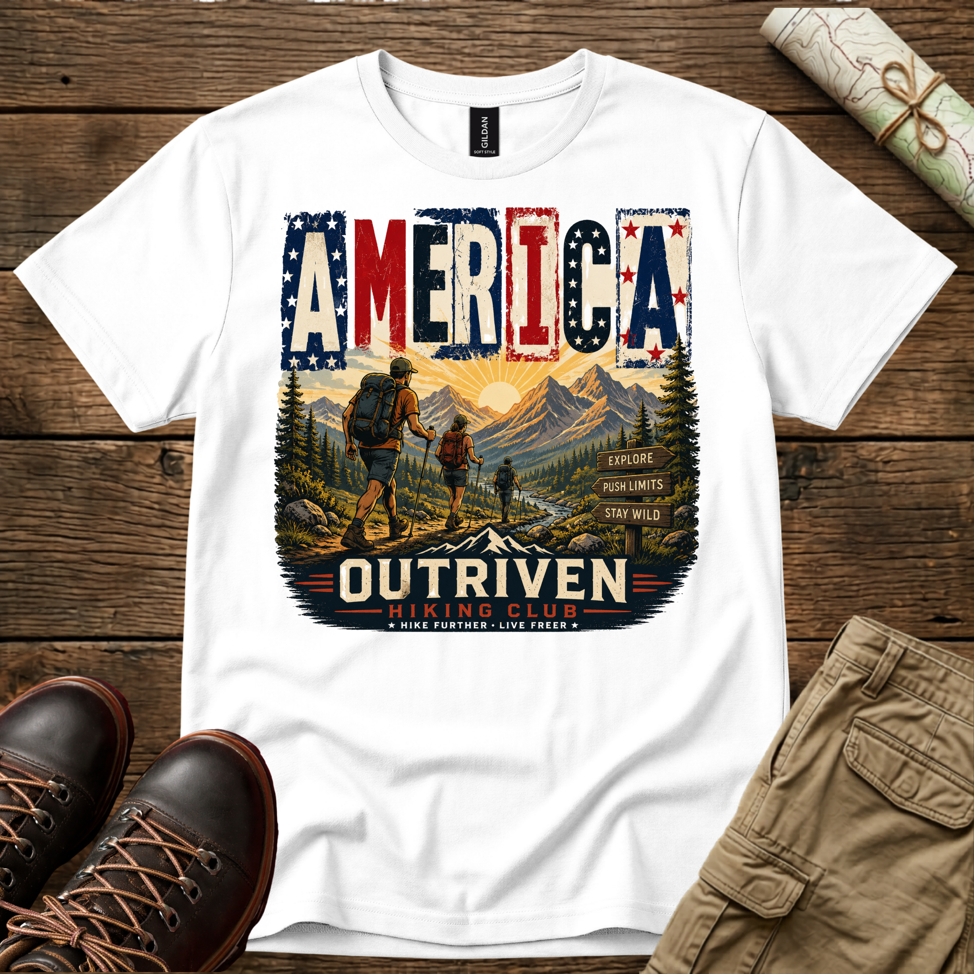 America Outriven T-Shirt