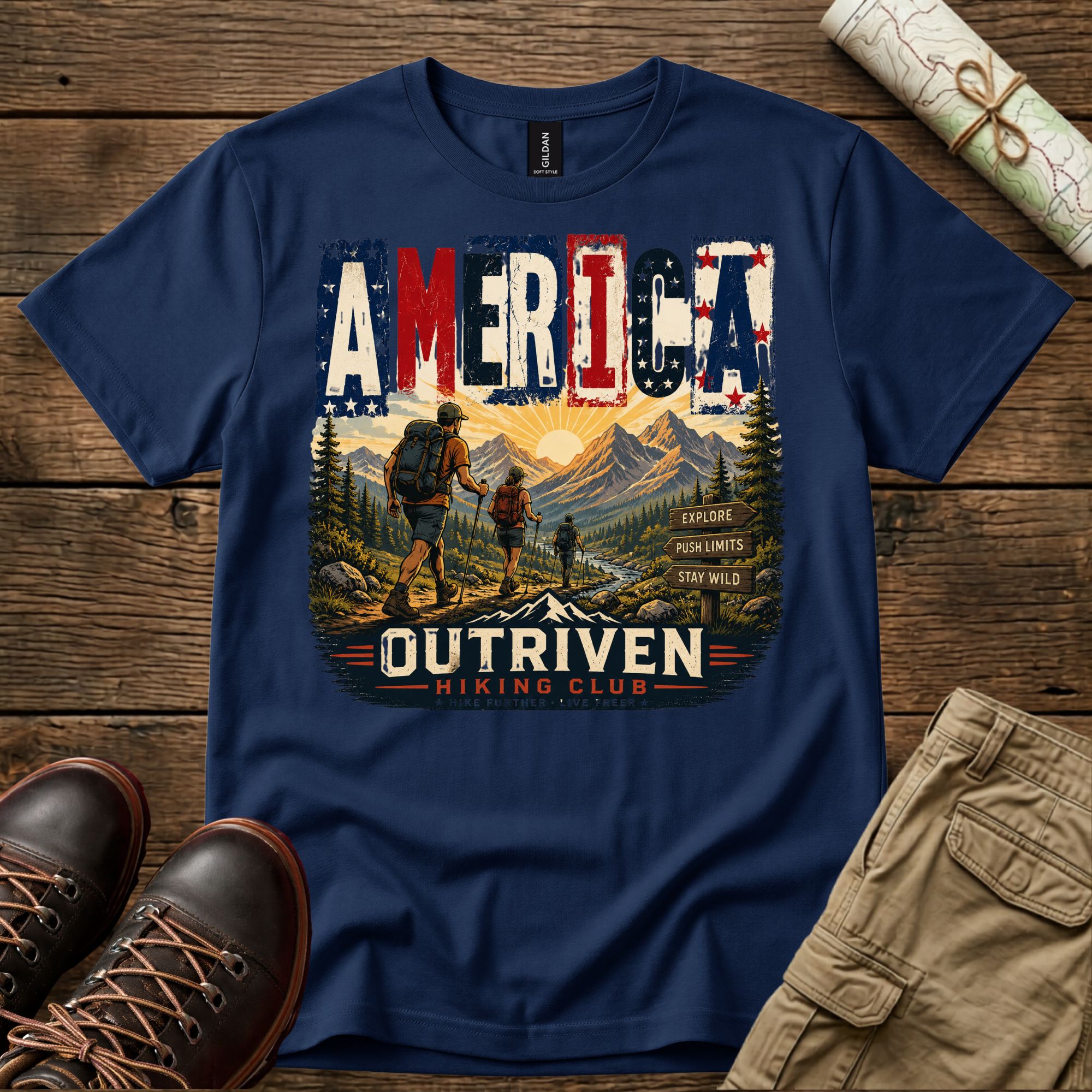 America Outriven T-Shirt