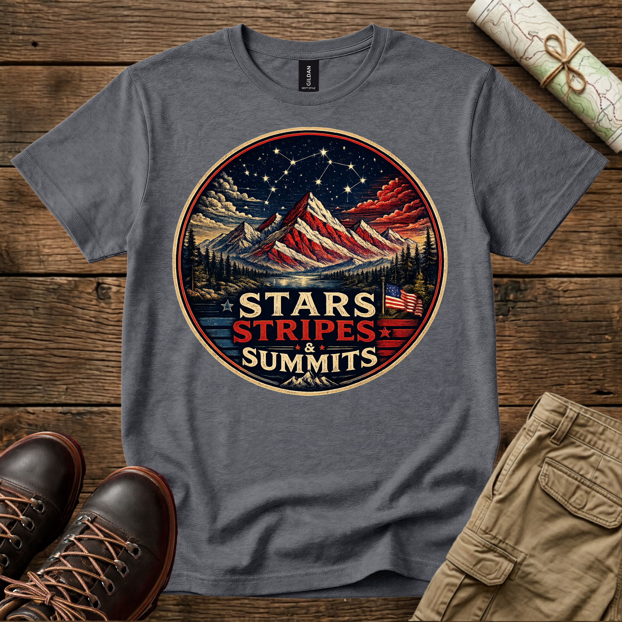 Stars & Stripes Summits T-Shirt