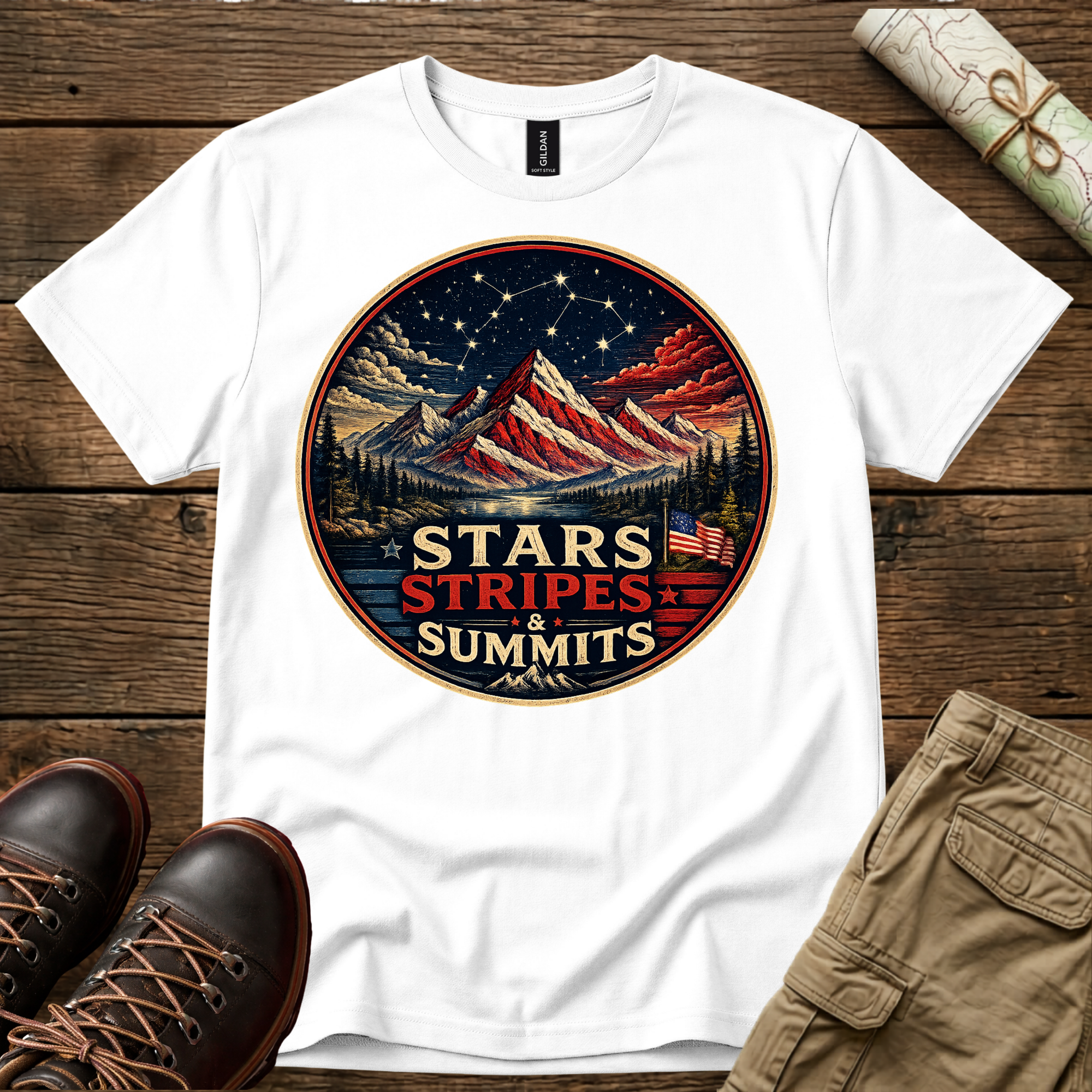 Stars & Stripes Summits T-Shirt