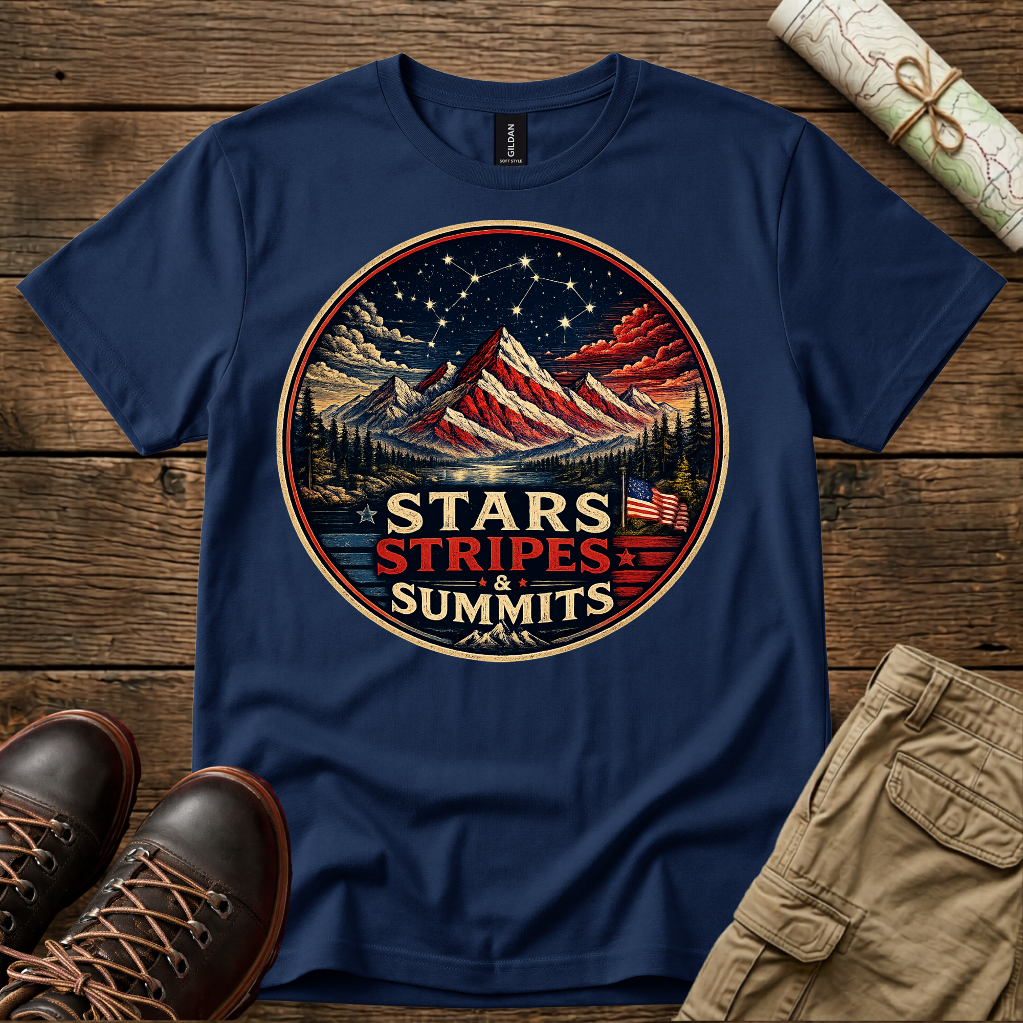 Stars & Stripes Summits T-Shirt