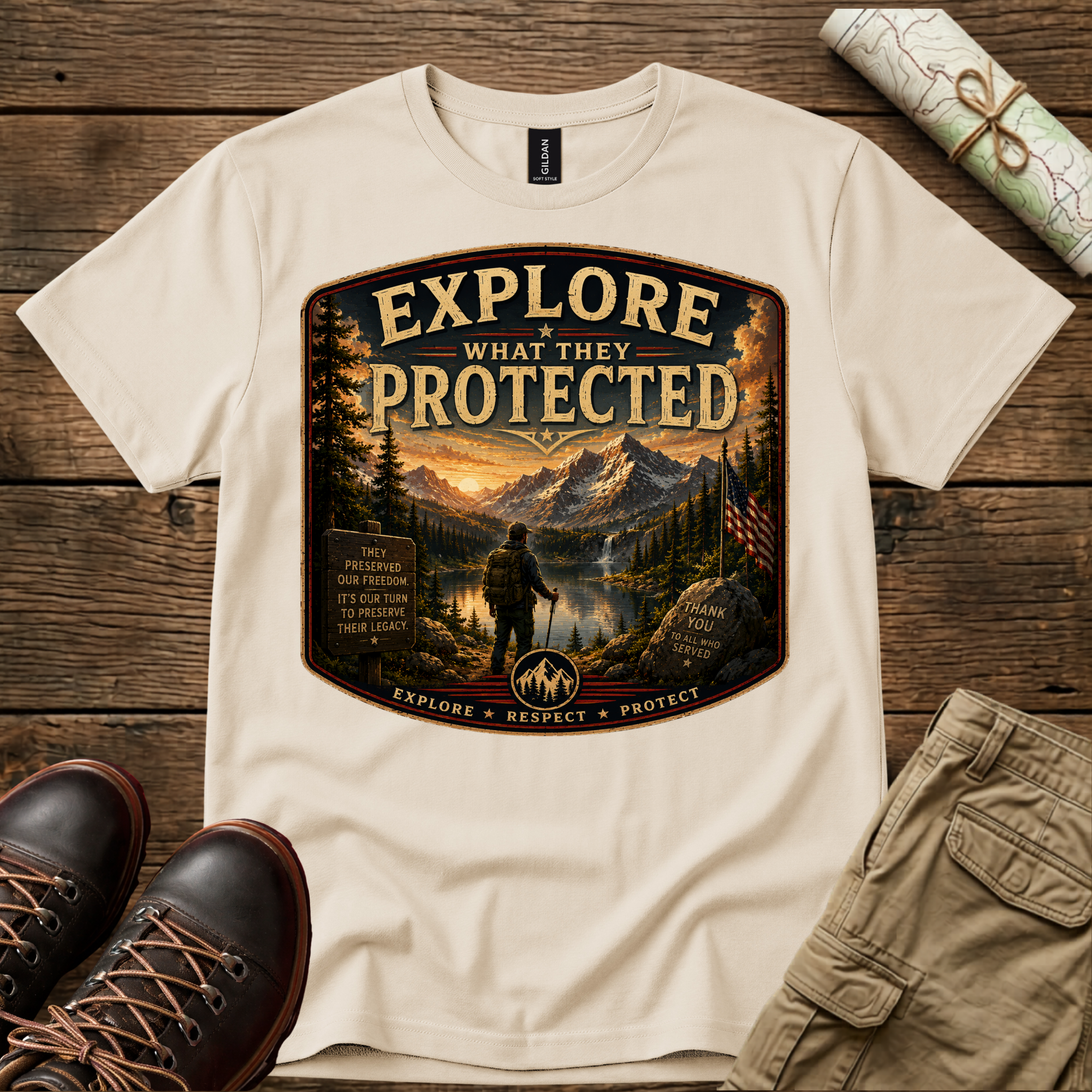 Explore What They Protected T-Shirt