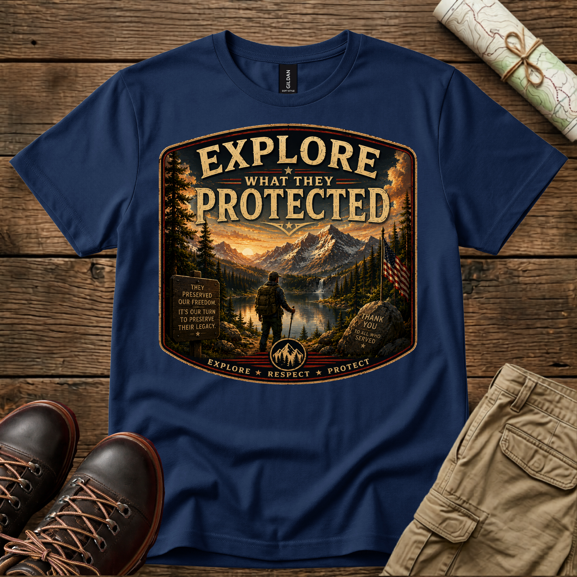 Explore What They Protected T-Shirt