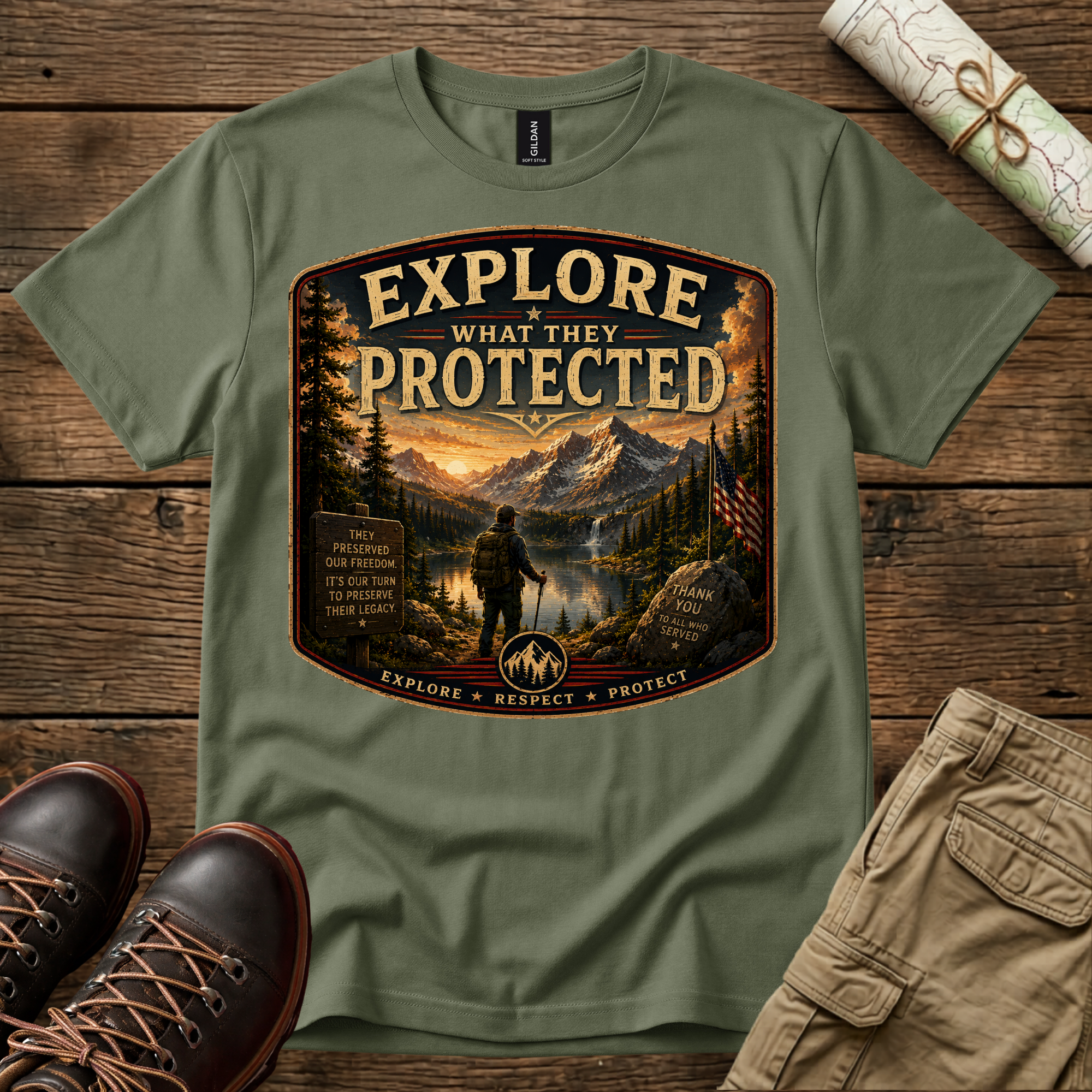 Explore What They Protected T-Shirt