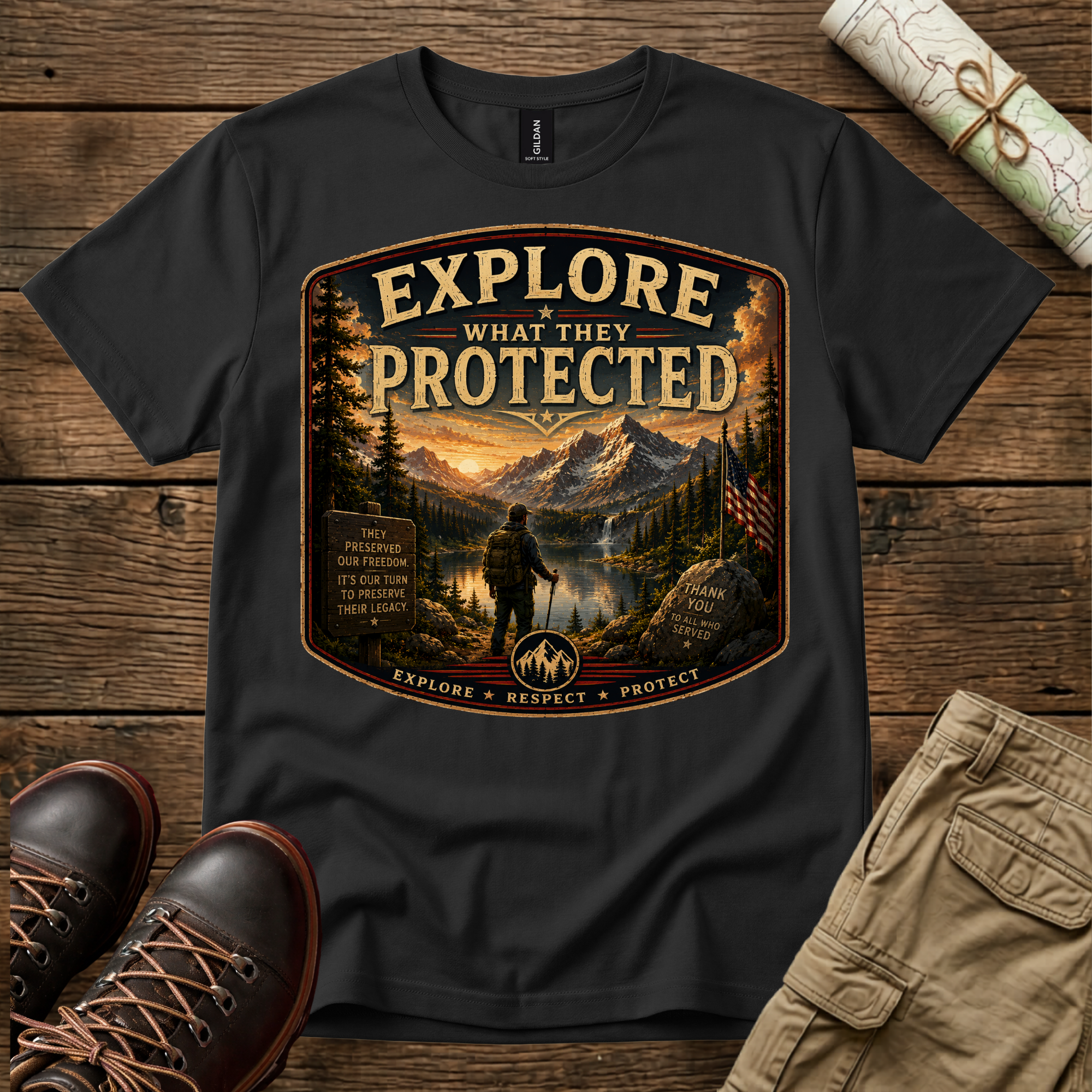 Explore What They Protected T-Shirt