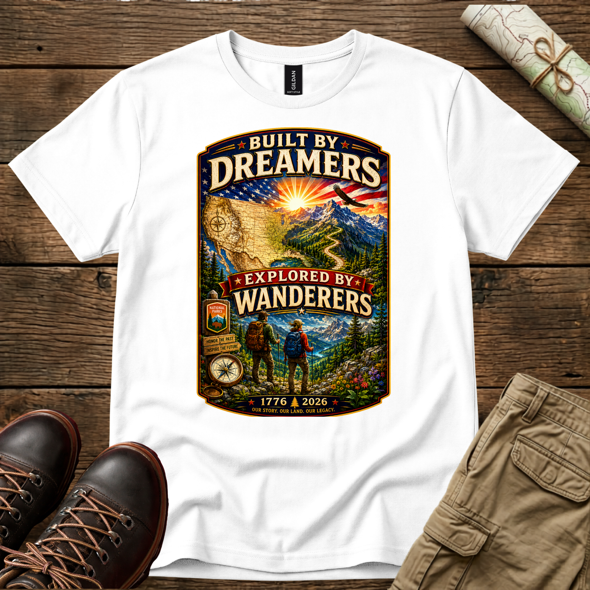 Built by Dreamers T-Shirt