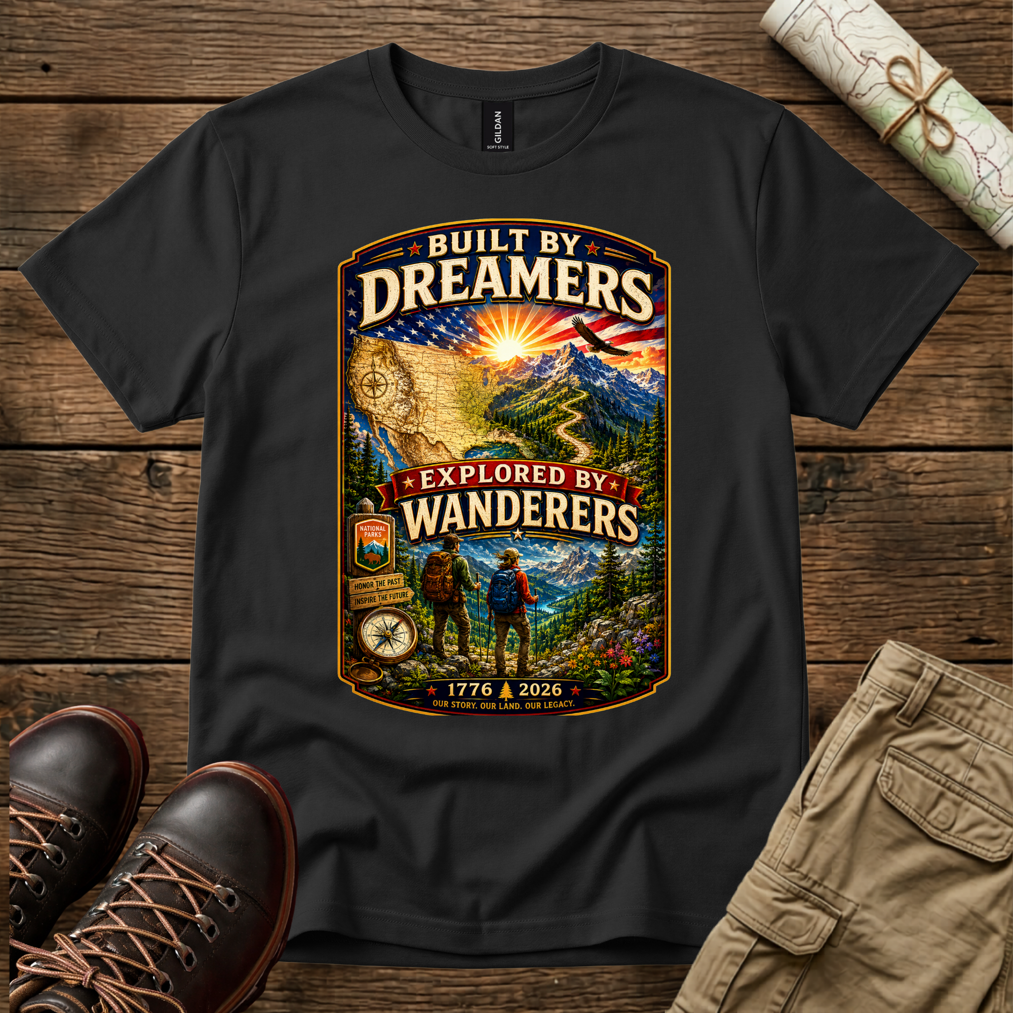 Built by Dreamers T-Shirt