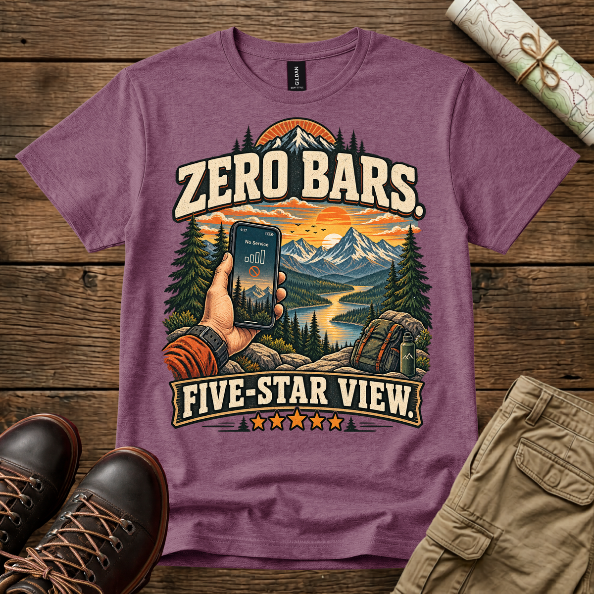 Zero Bars Scenic T-Shirt