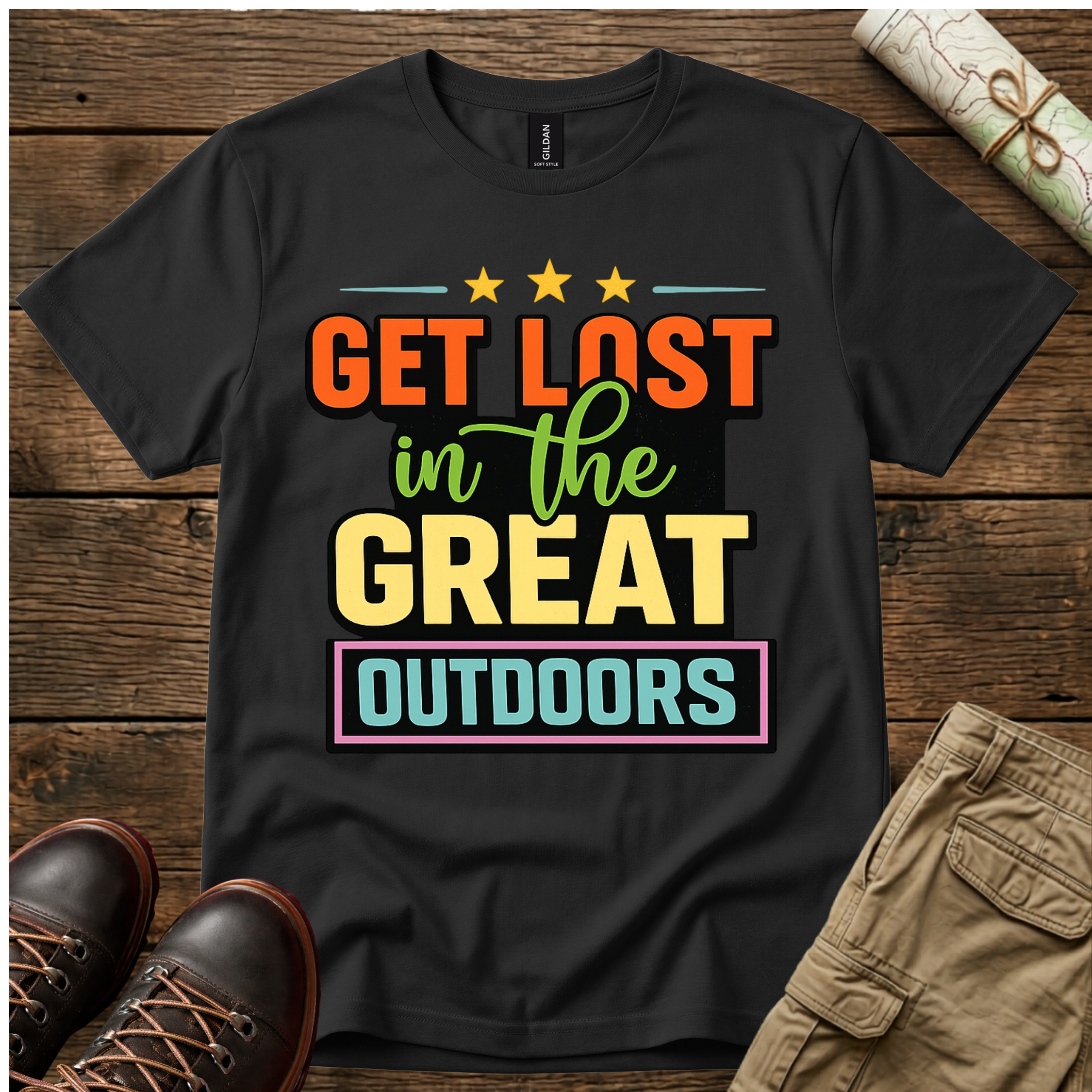 Get Lost In The Great Outdoors T-Shirt