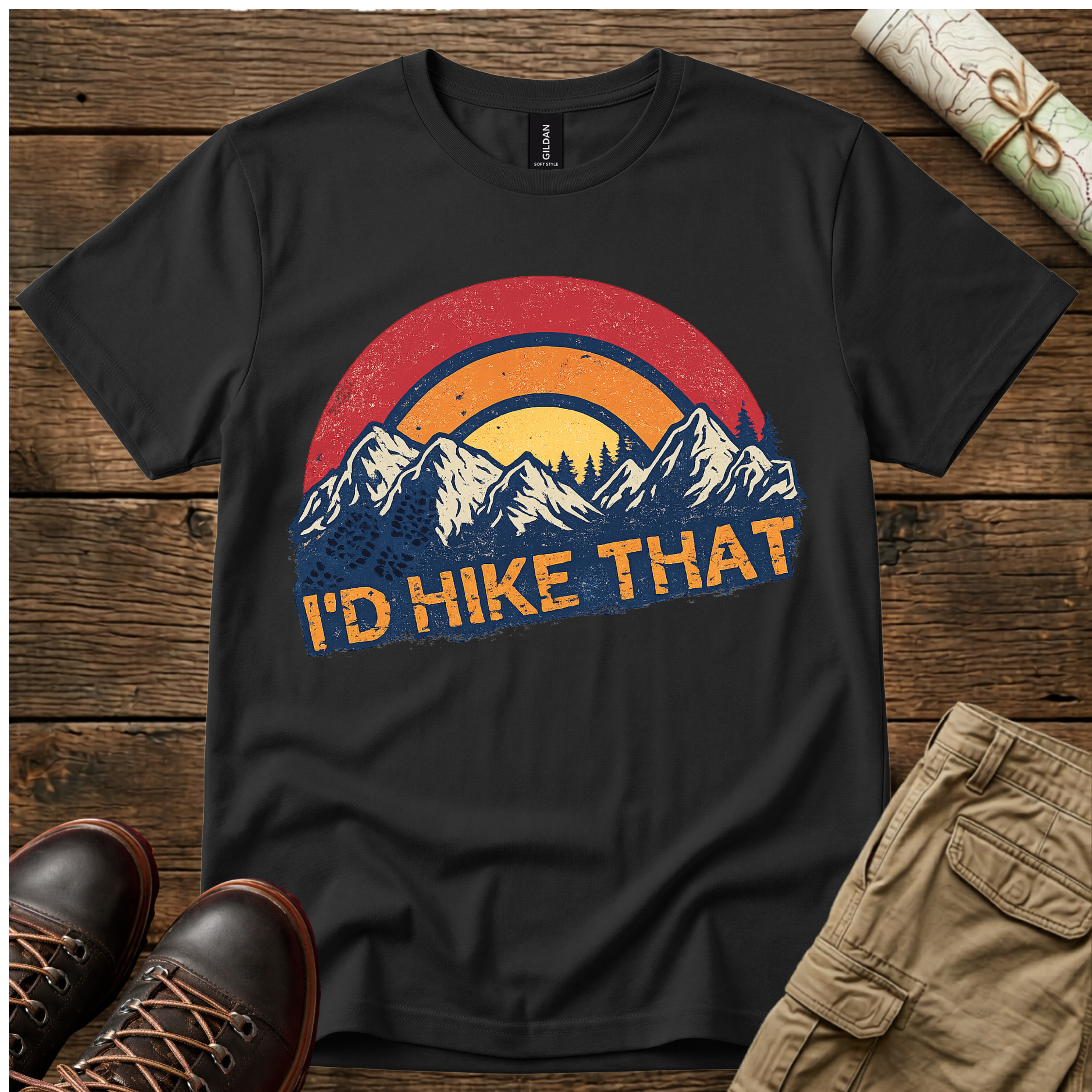 I'D Hike That T-Shirt