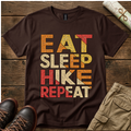 Eat Sleep Hike Repeat T-Shirt