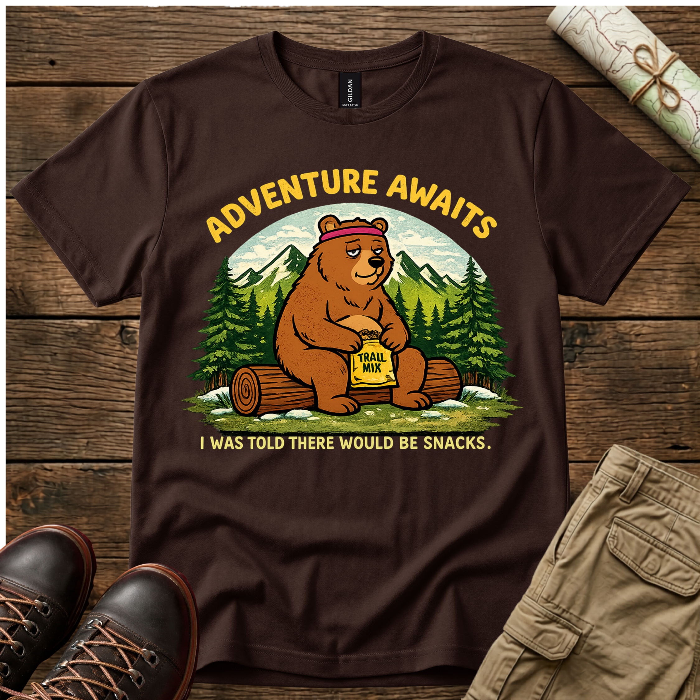 Snack Quest Bear T-Shirt