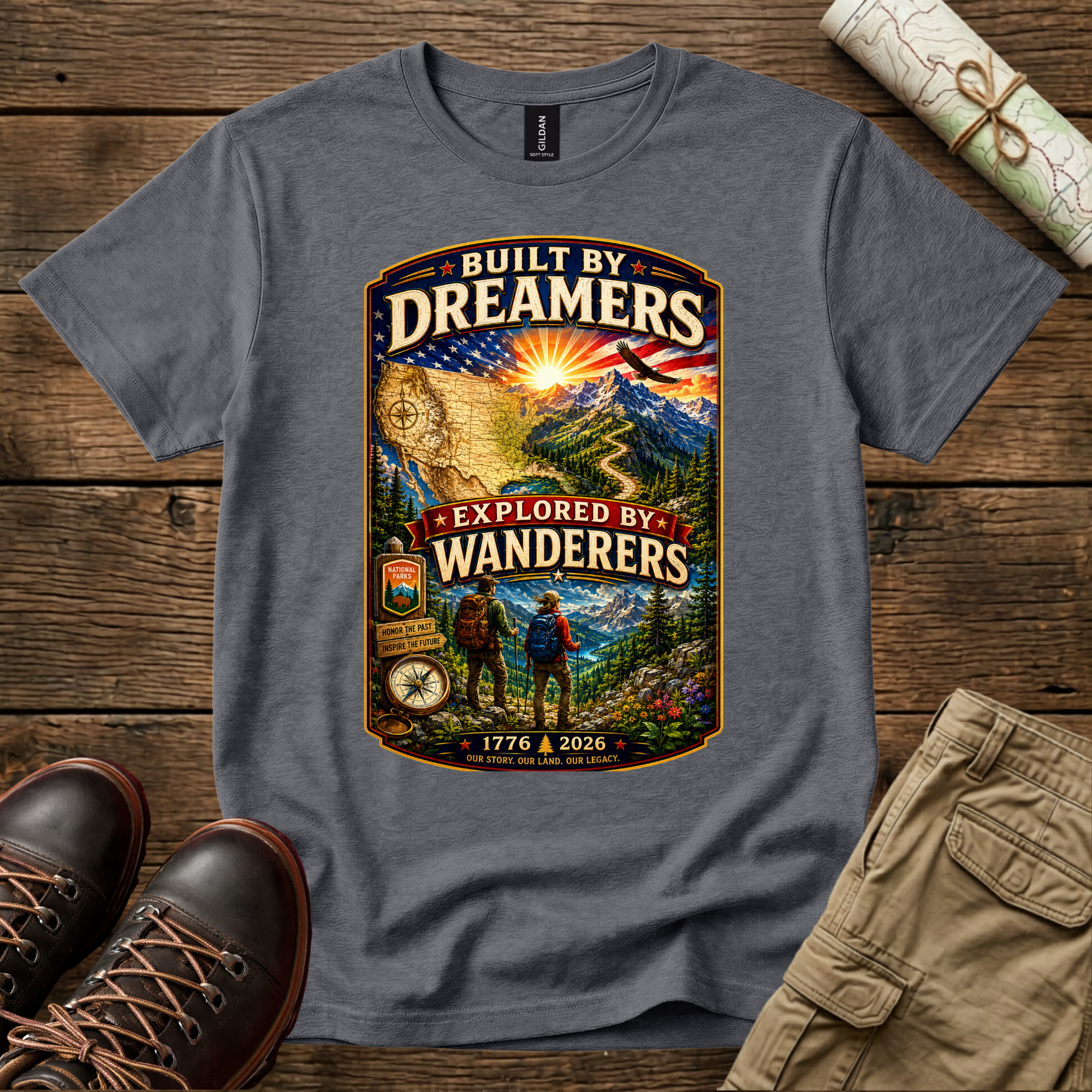 Built by Dreamers T-Shirt