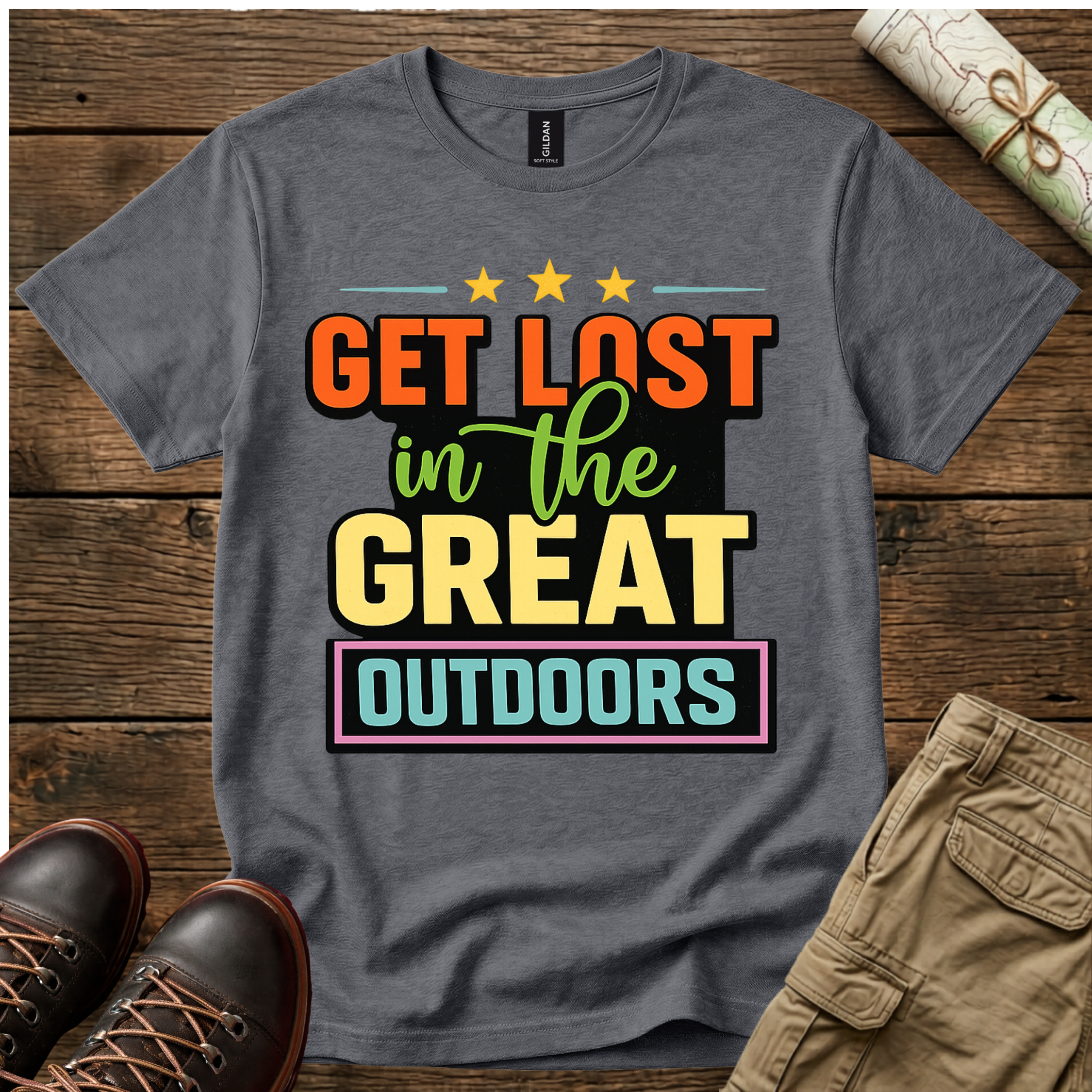 Get Lost In The Great Outdoors T-Shirt