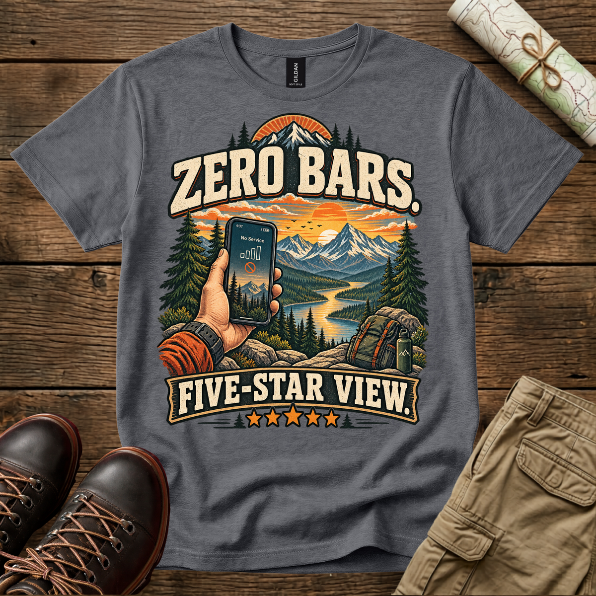 Zero Bars Scenic T-Shirt