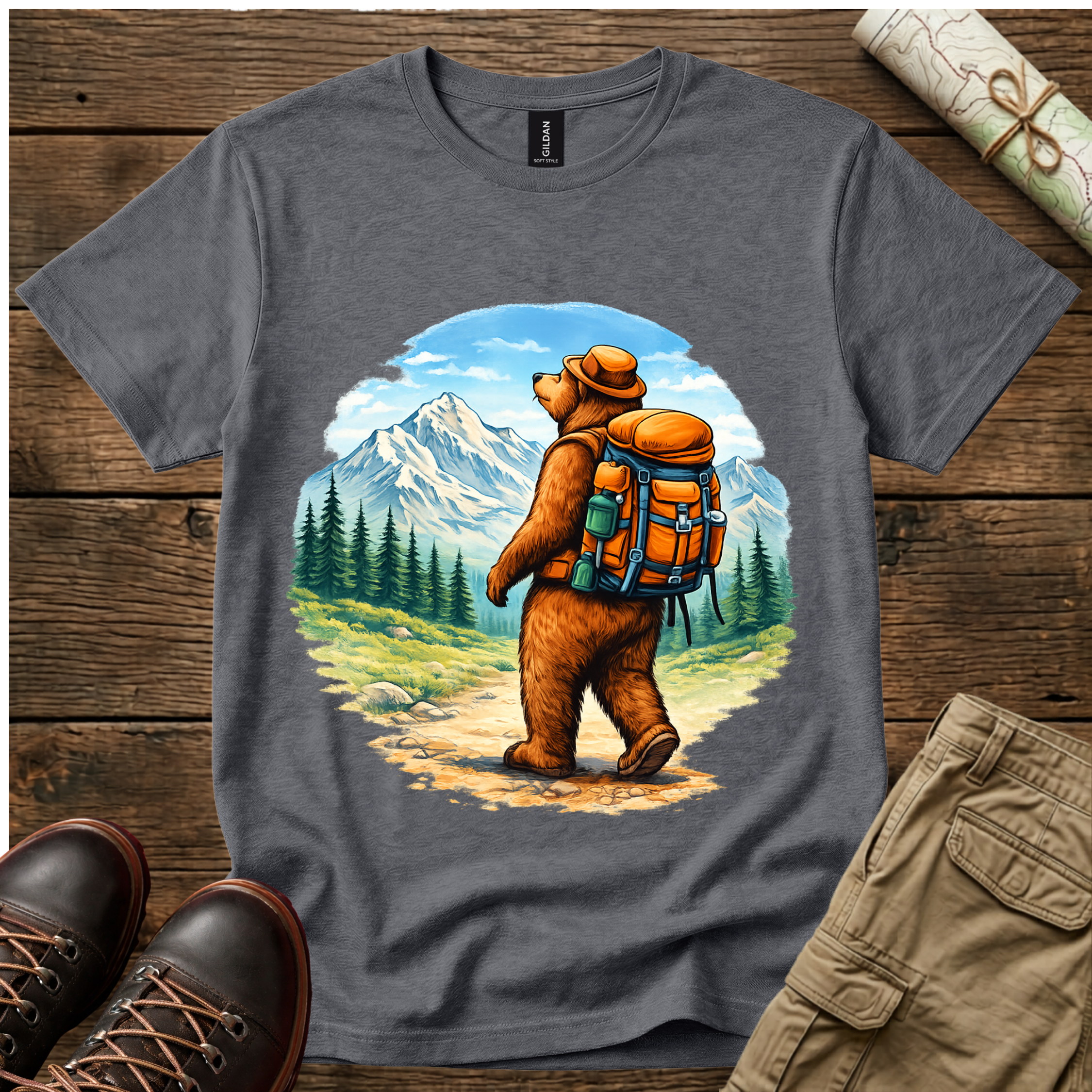 Bear Hiker T-Shirt
