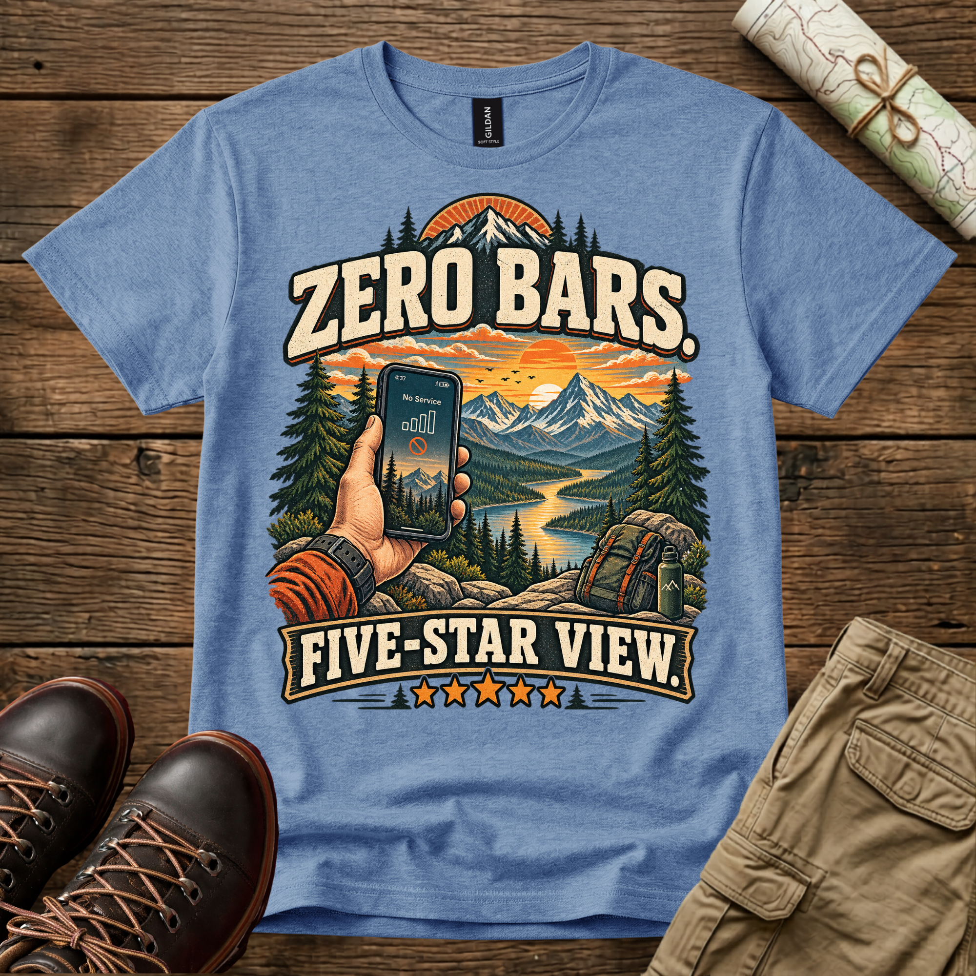 Zero Bars Scenic T-Shirt