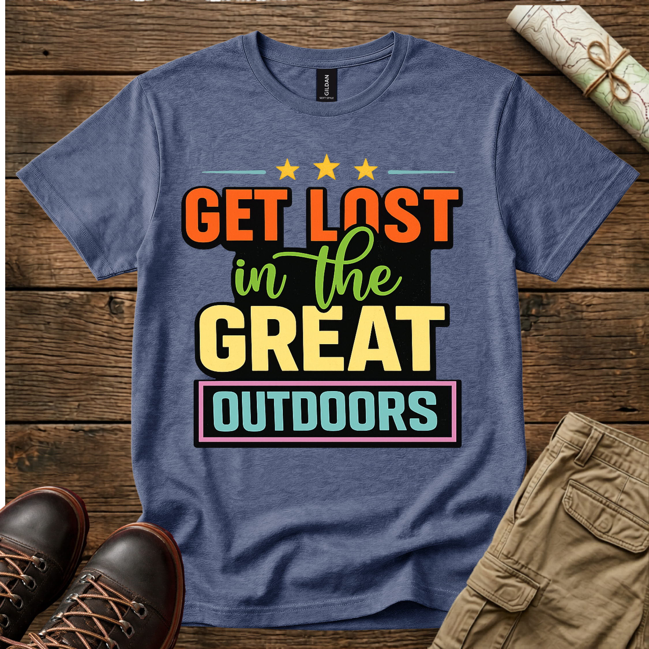 Get Lost In The Great Outdoors T-Shirt