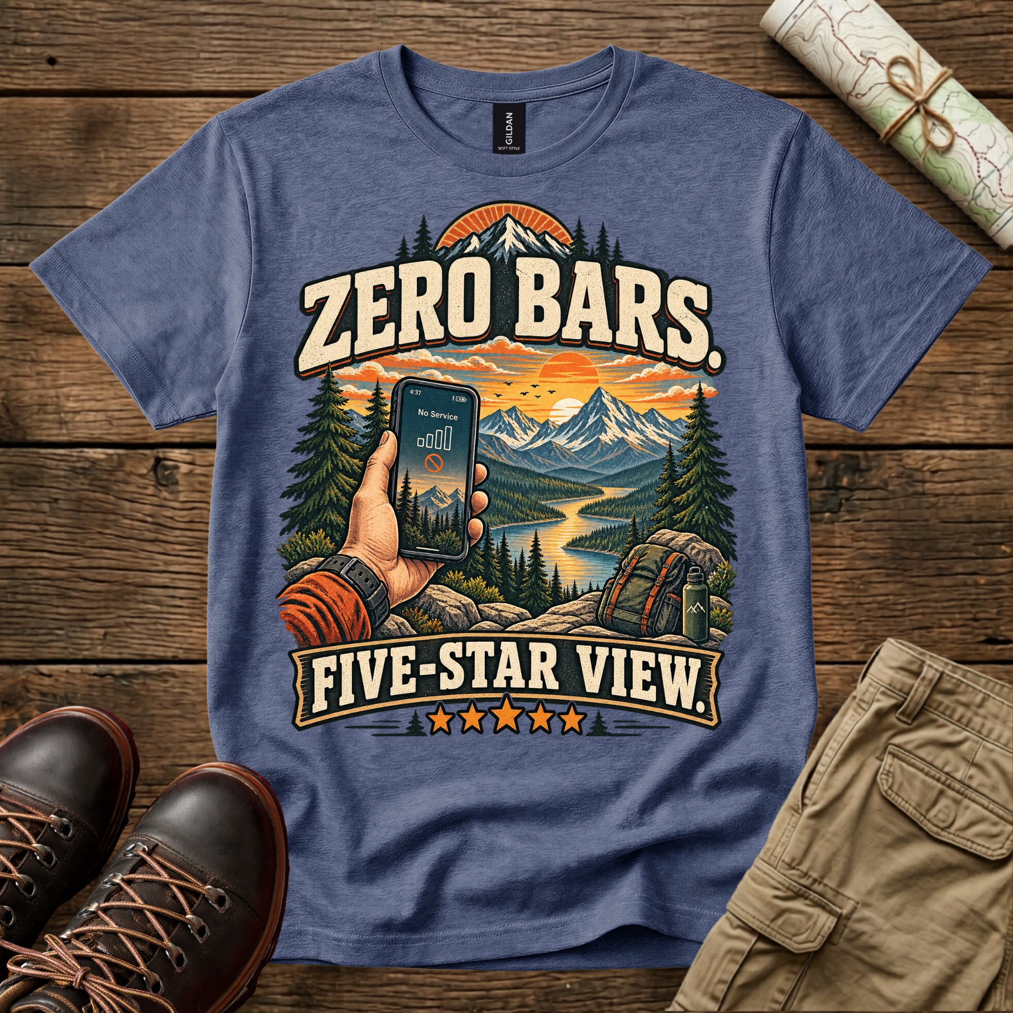 Zero Bars Scenic T-Shirt