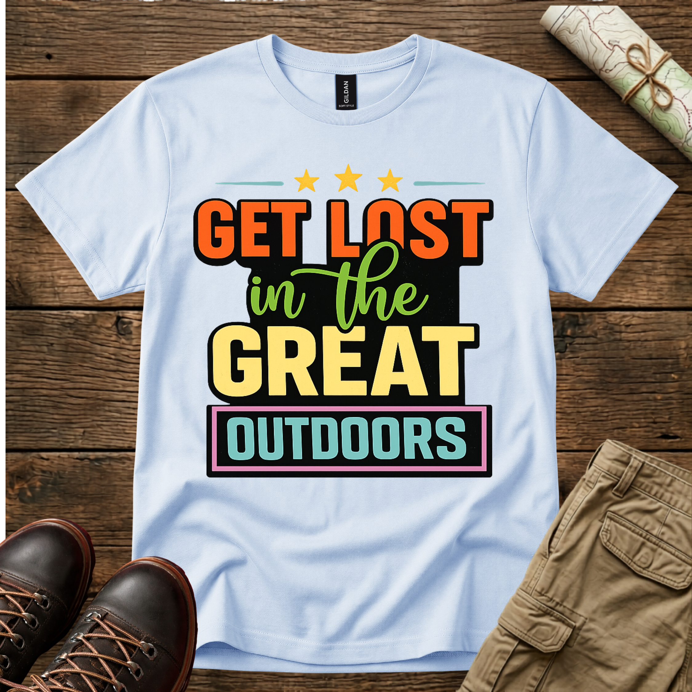 Get Lost In The Great Outdoors T-Shirt