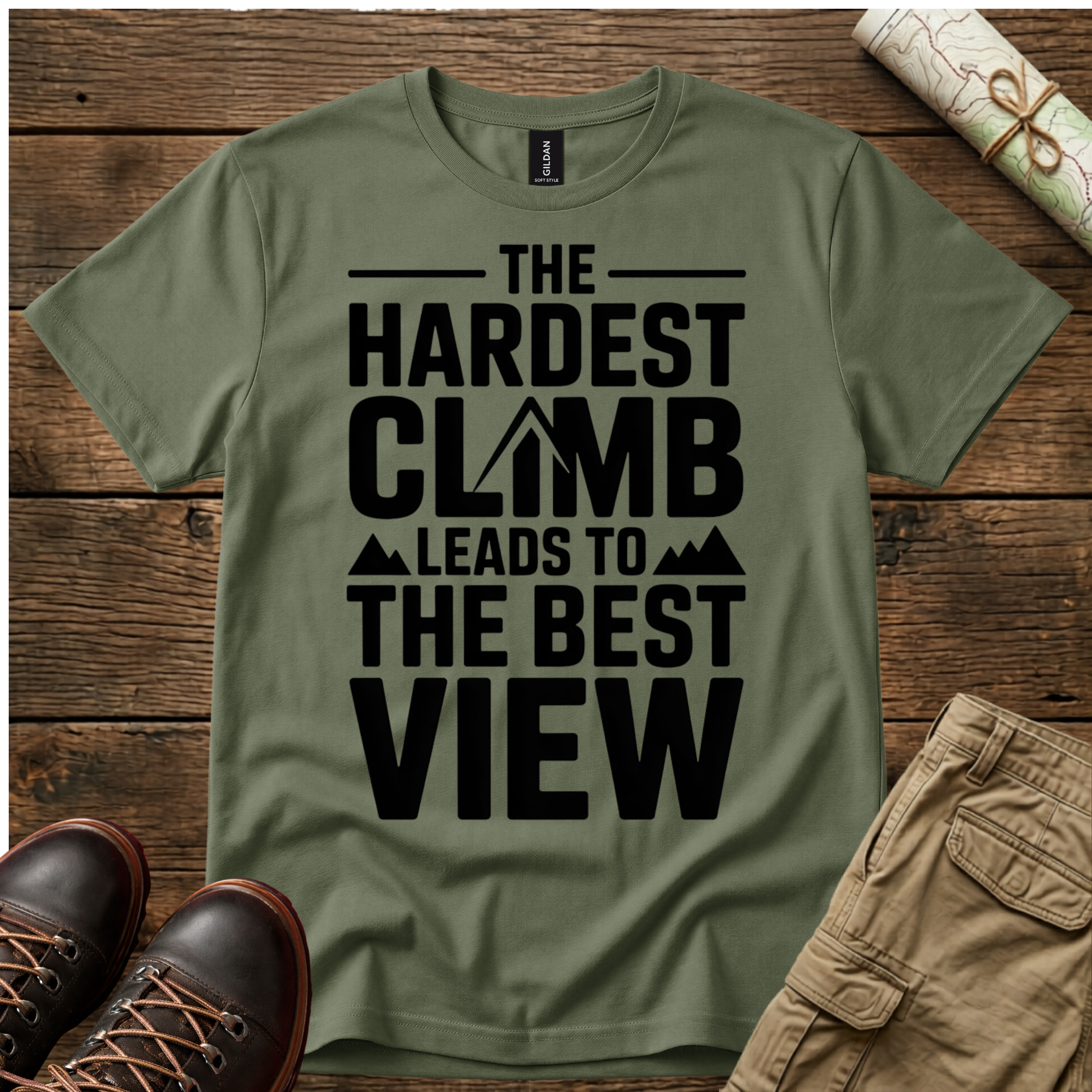 The Hardest Climb T-Shirt