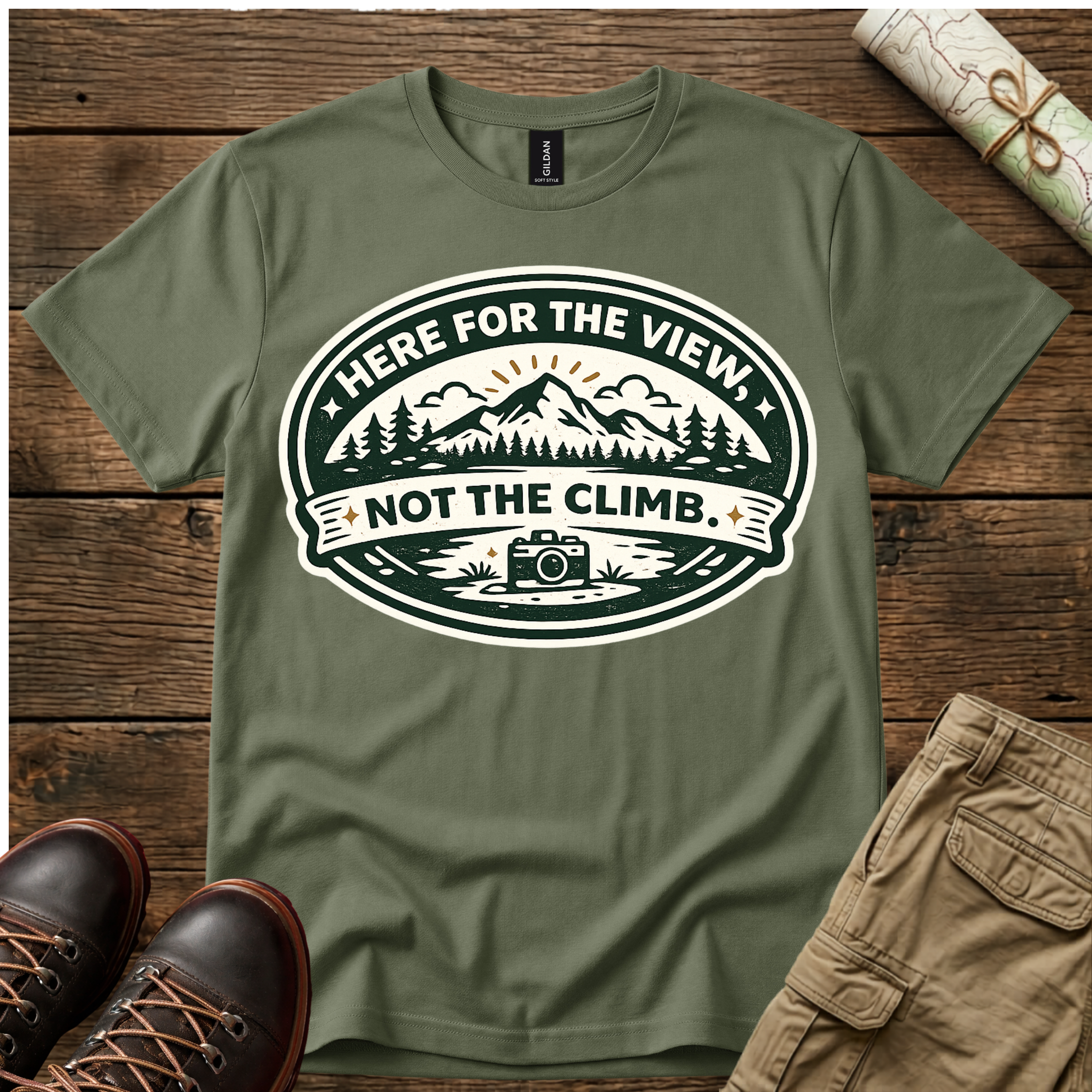Here For The View T-Shirt
