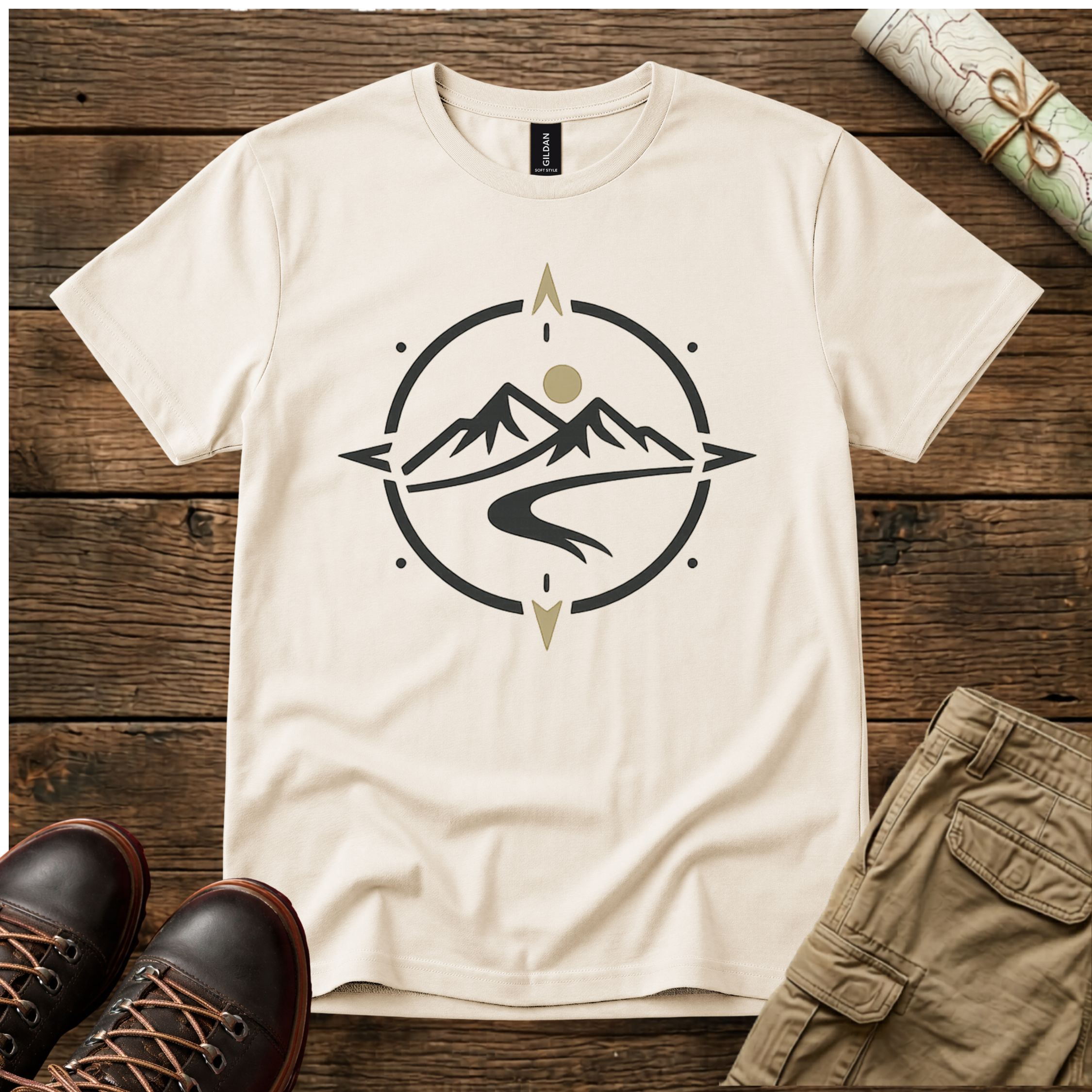 Compass Landscape T-Shirt