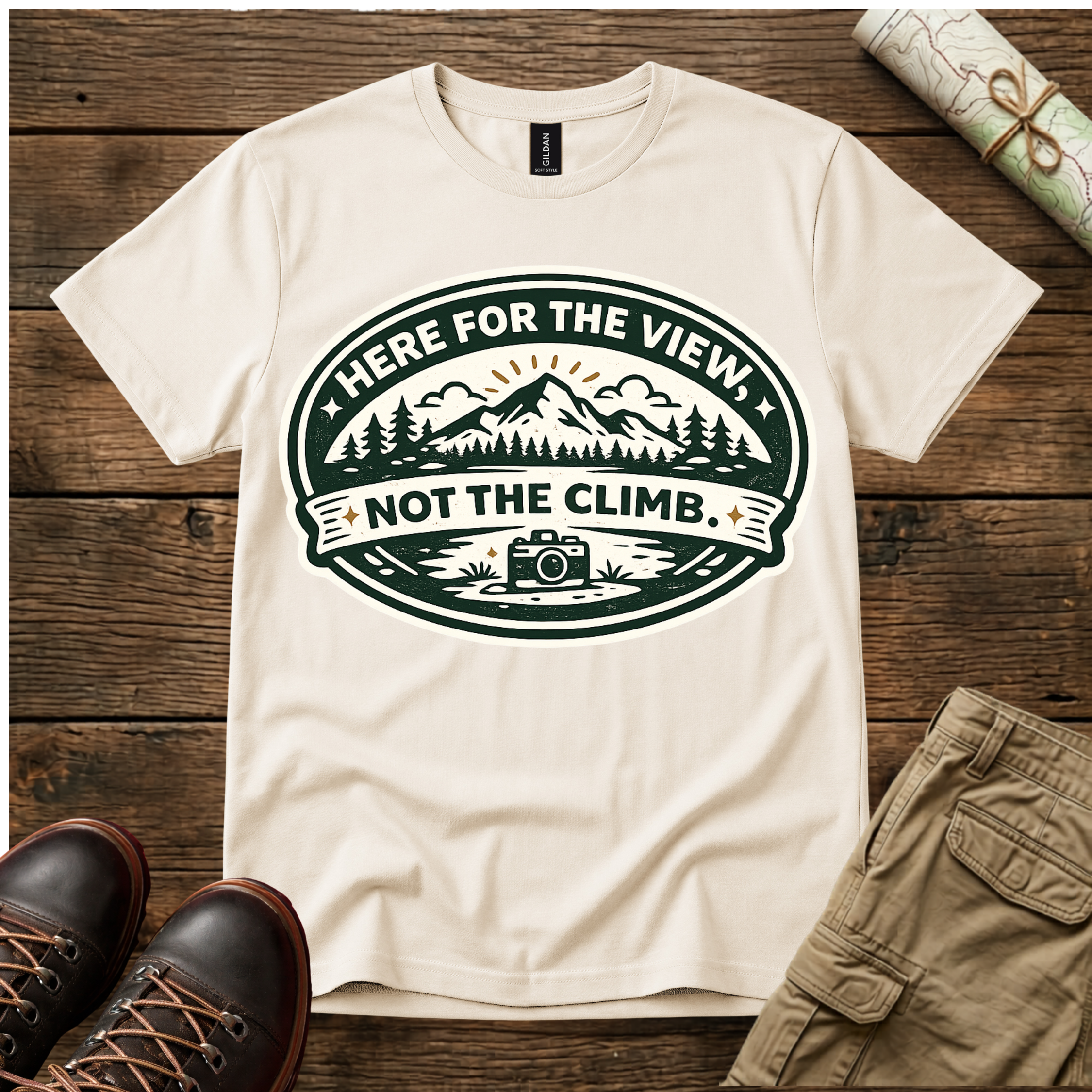 Here For The View T-Shirt