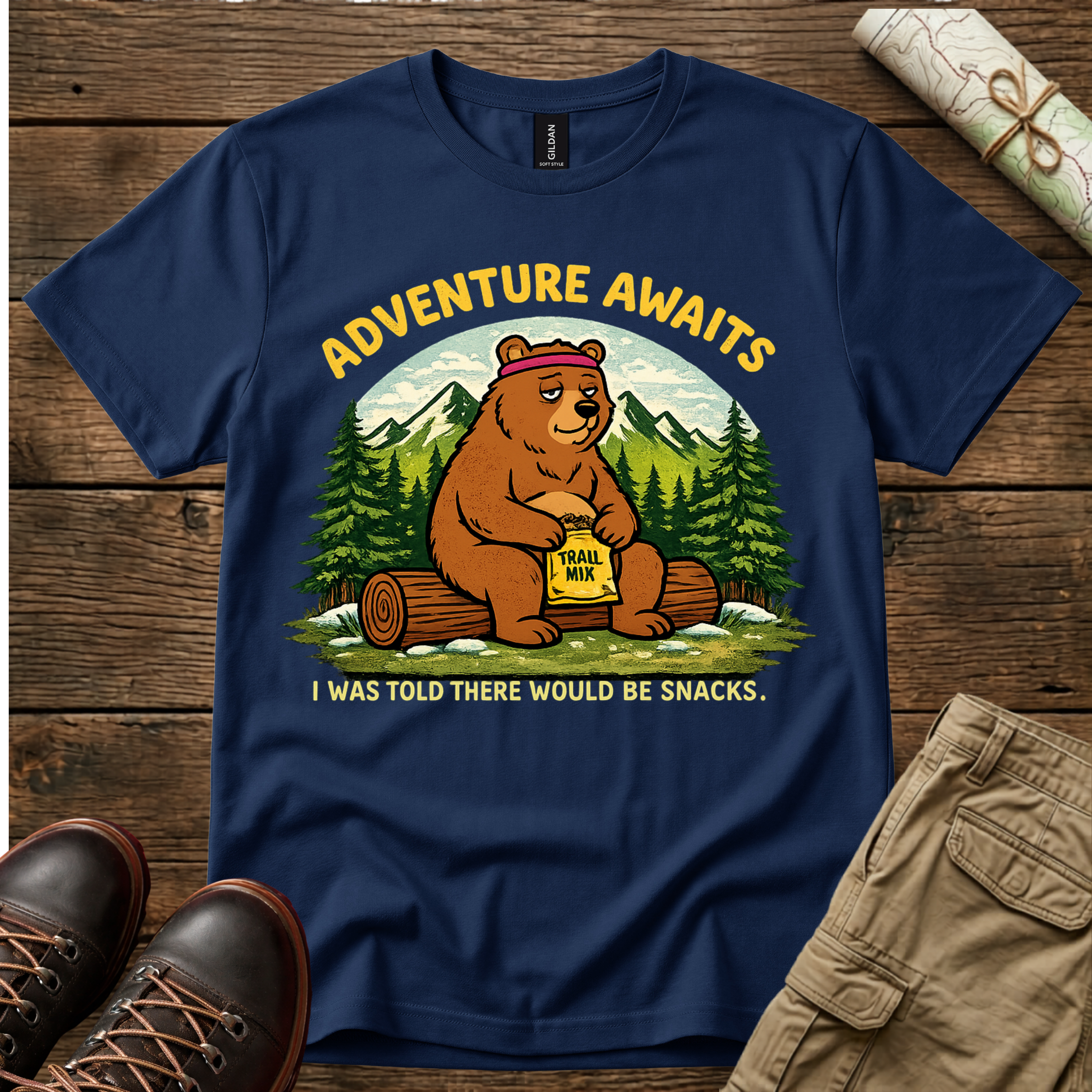 Snack Quest Bear T-Shirt