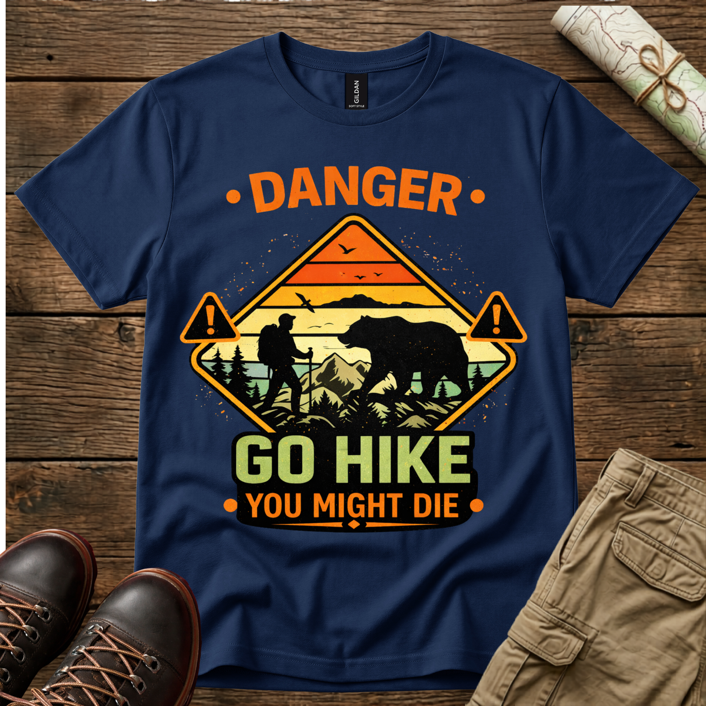 Danger Go Hike T-Shirt