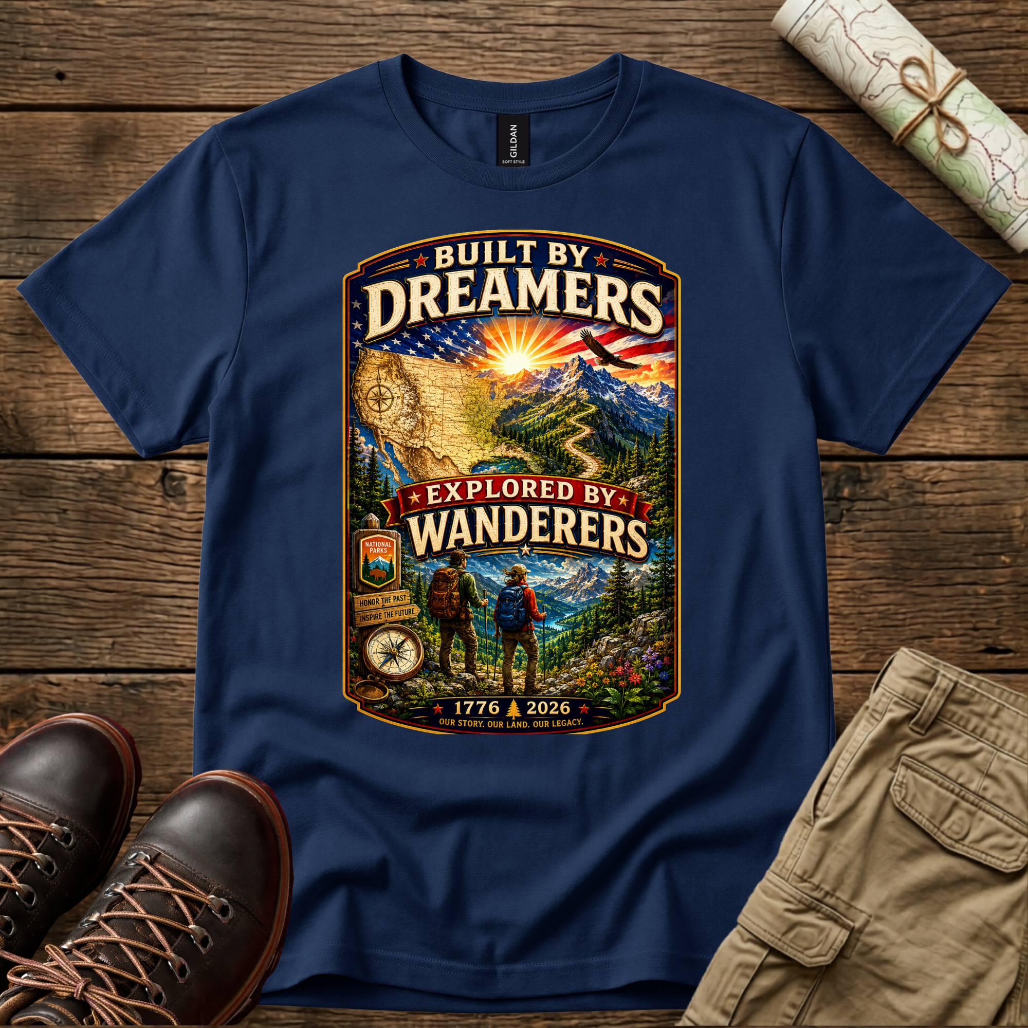 Built by Dreamers T-Shirt