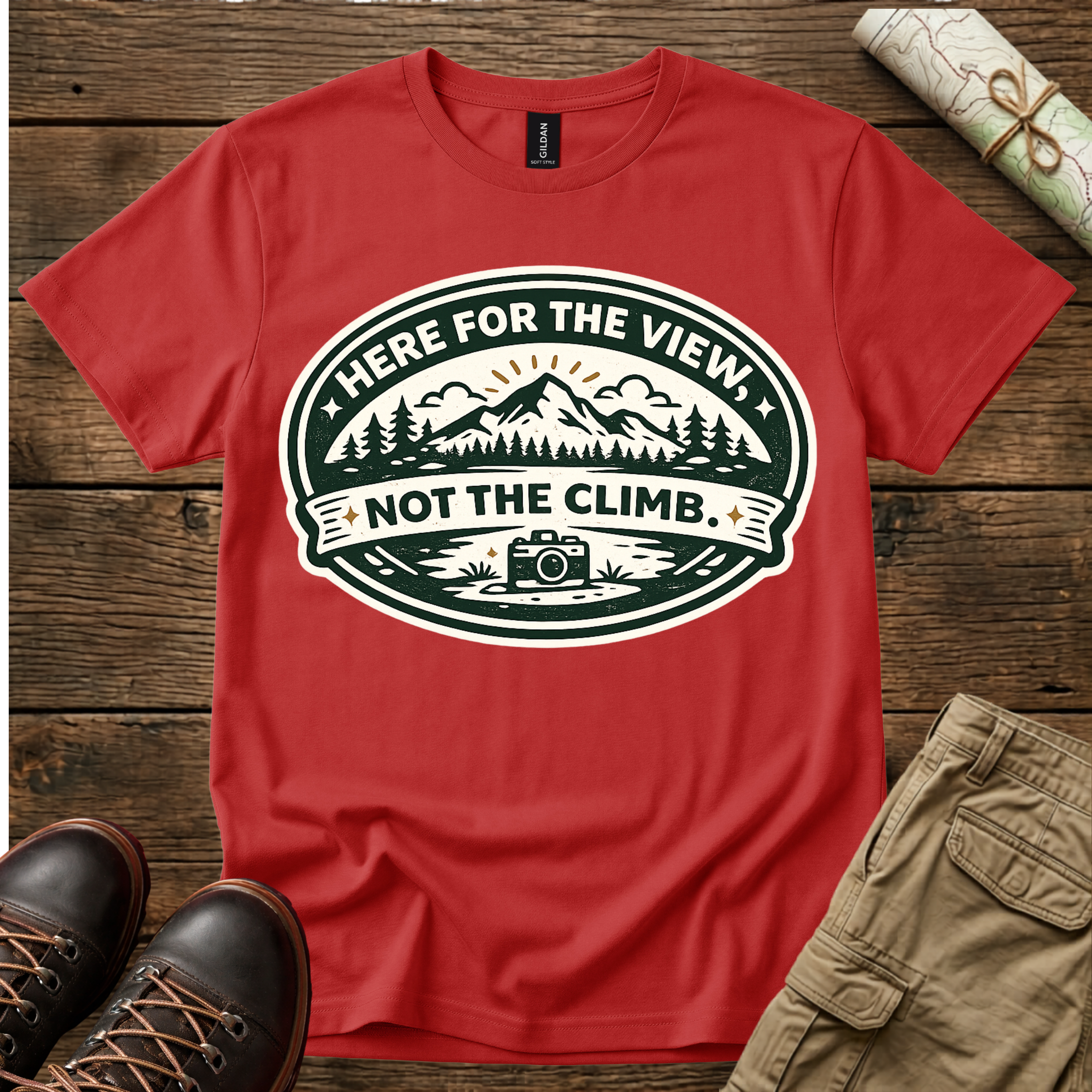 Here For The View T-Shirt