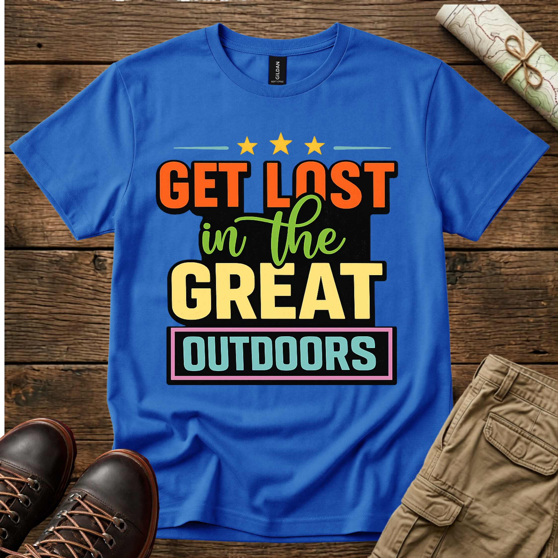 Get Lost In The Great Outdoors T-Shirt